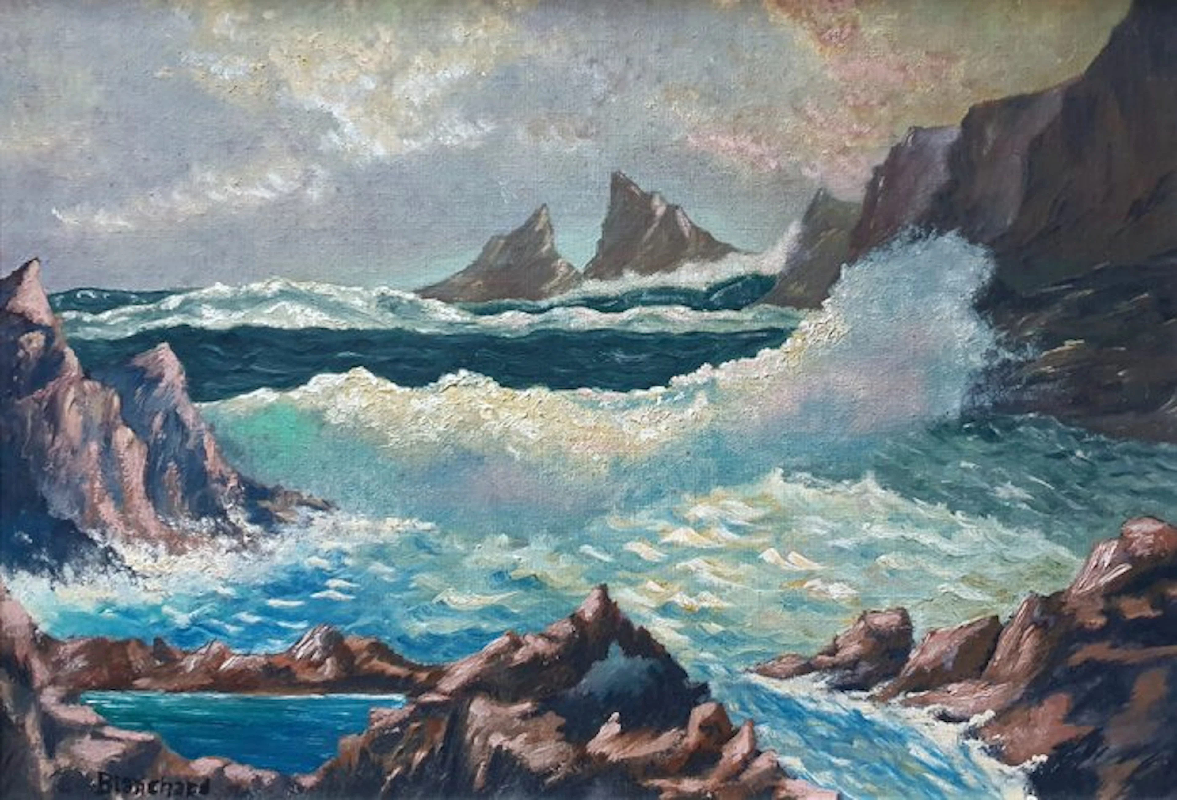 Blanchard - La Côte rocheuse