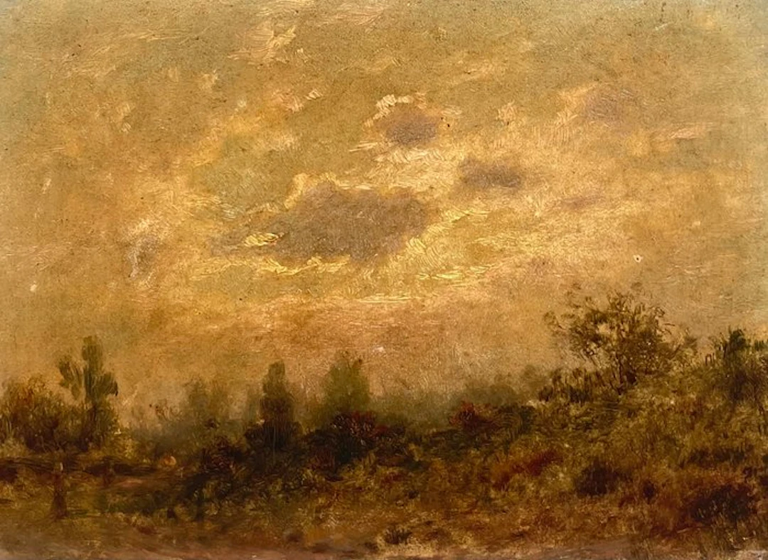 Camillo Innocenti (1871-1961) - Etude de Paysage (Vendu sans prix de reserve)