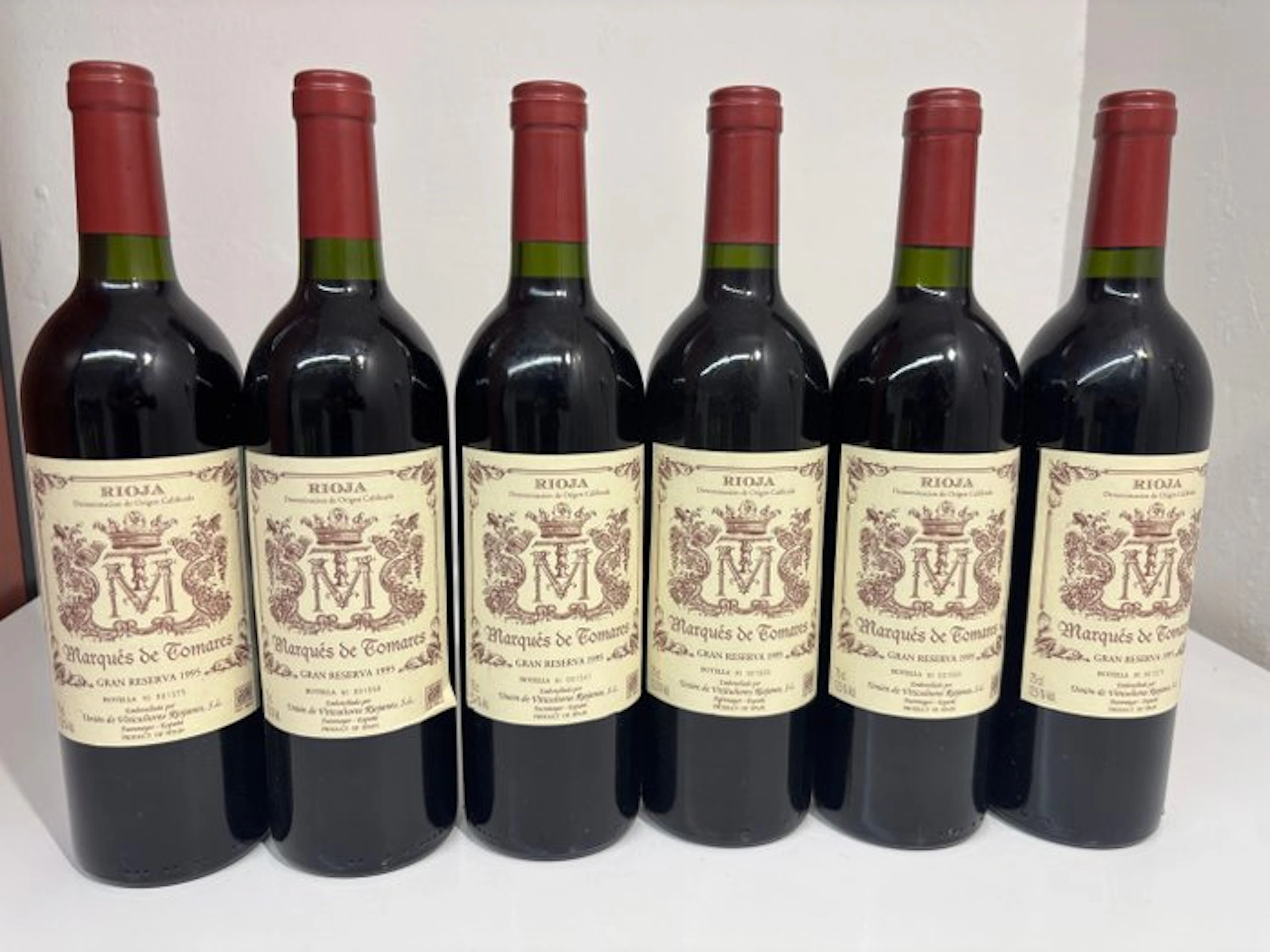 1995 Marqués de Tomares - Rioja Gran Reserva - 6 Bottles (0.75L)
