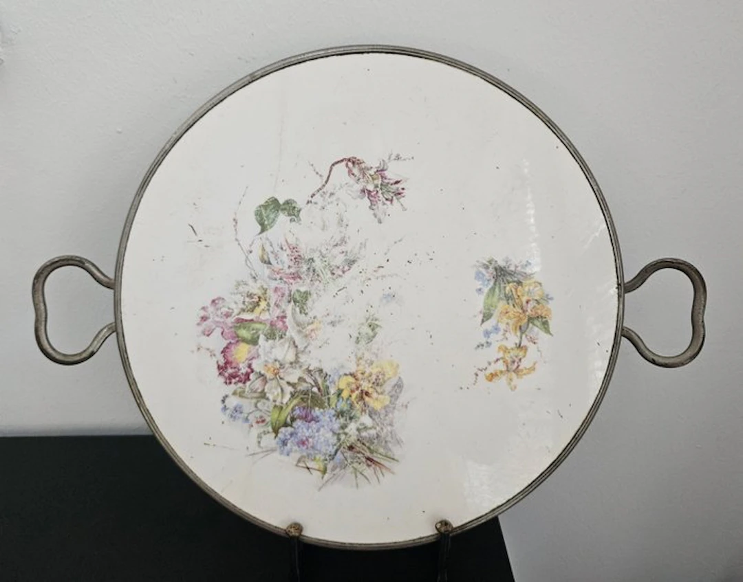 Serving tray - Antique - Presentation tray - Serving tray - Art Deco