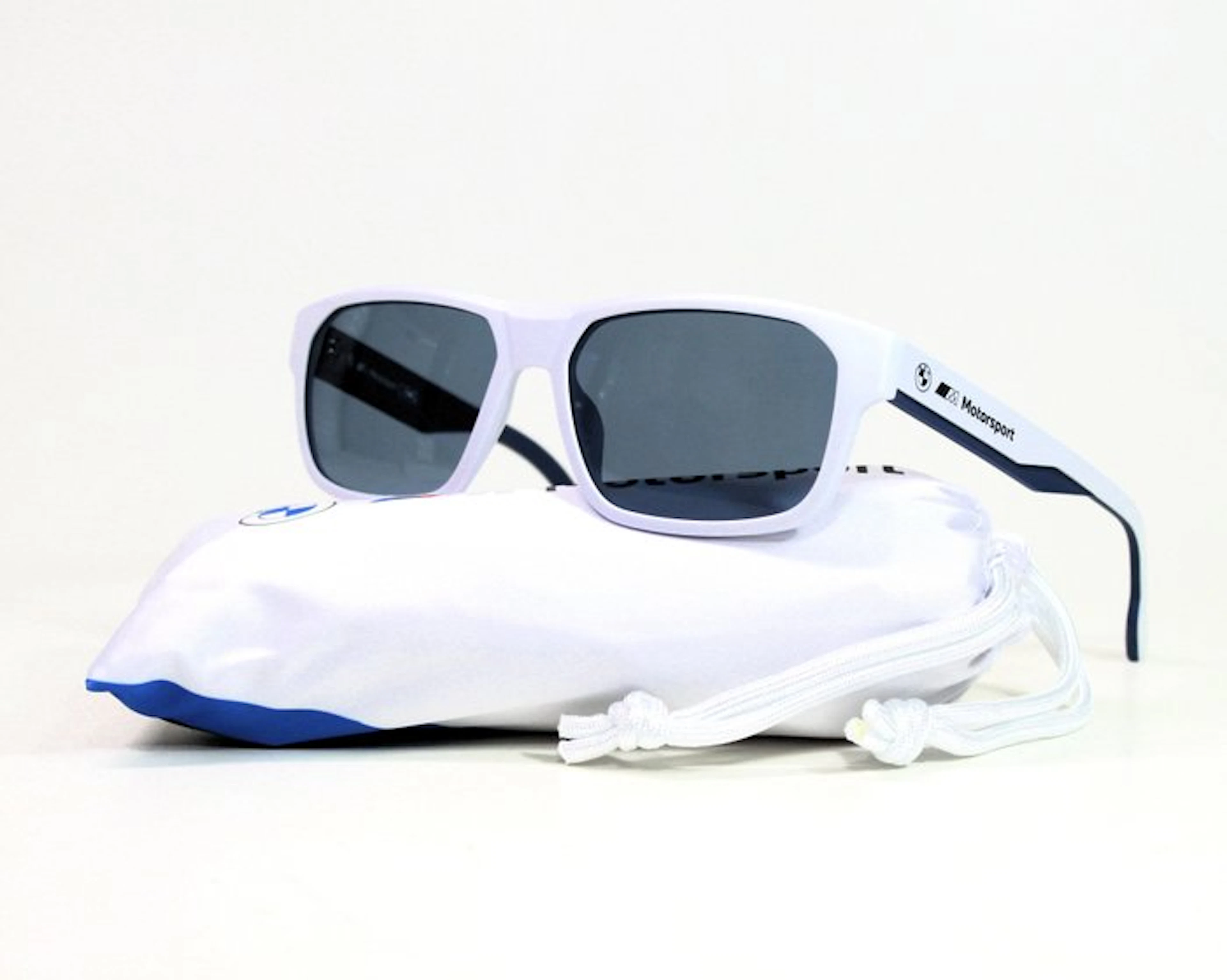 Sunglasses - BMW - BS0019 21M - weiss blau - Cat*2 - polarized
