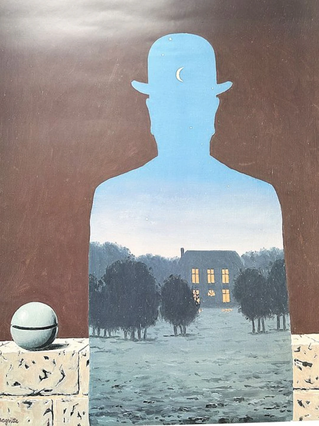 René Magritte (1898-1967), after - The Happy Donor