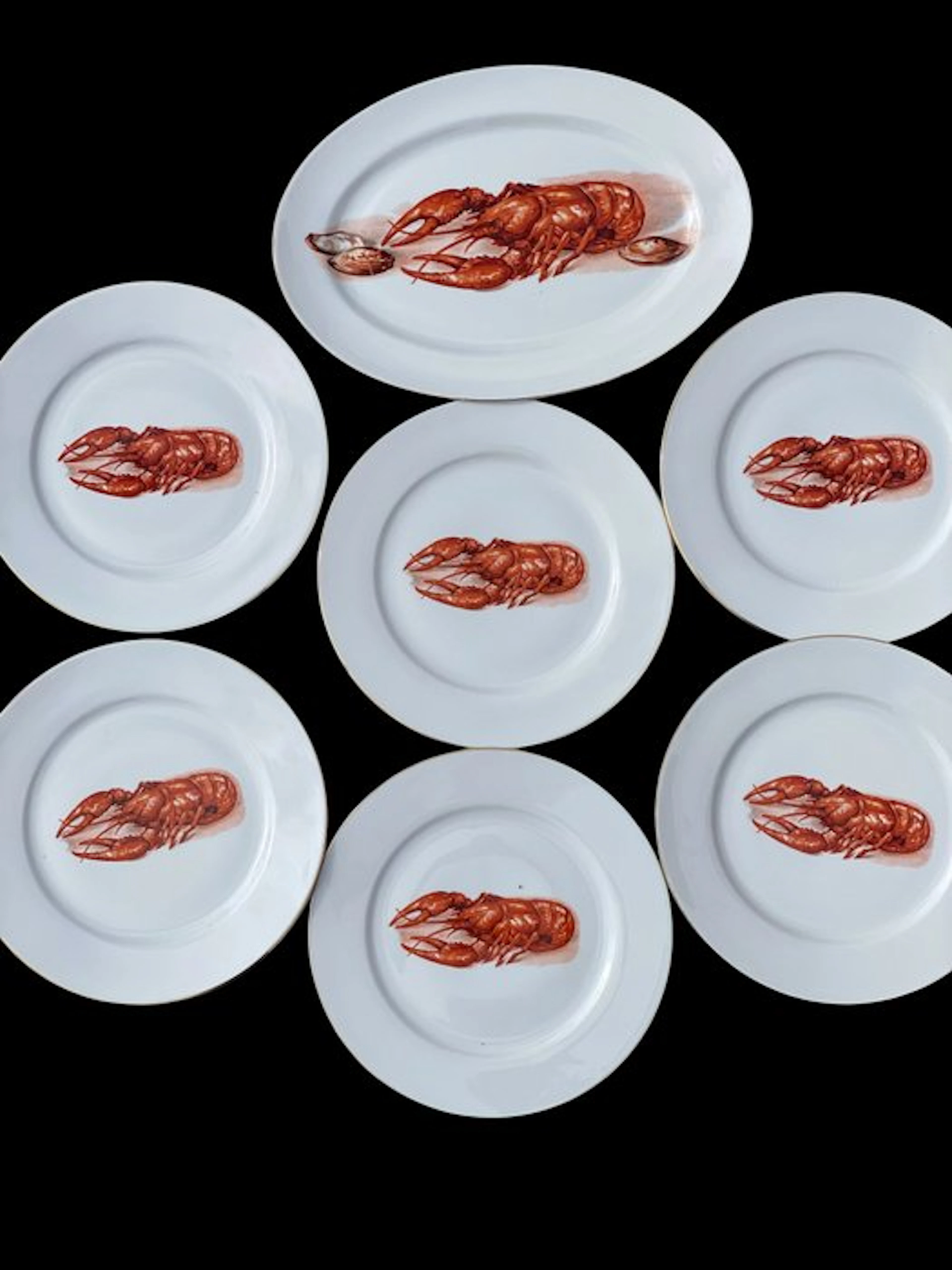 Jaeger - NO RESERVE PRICE! - Table service for 6 (7) - Porcelain