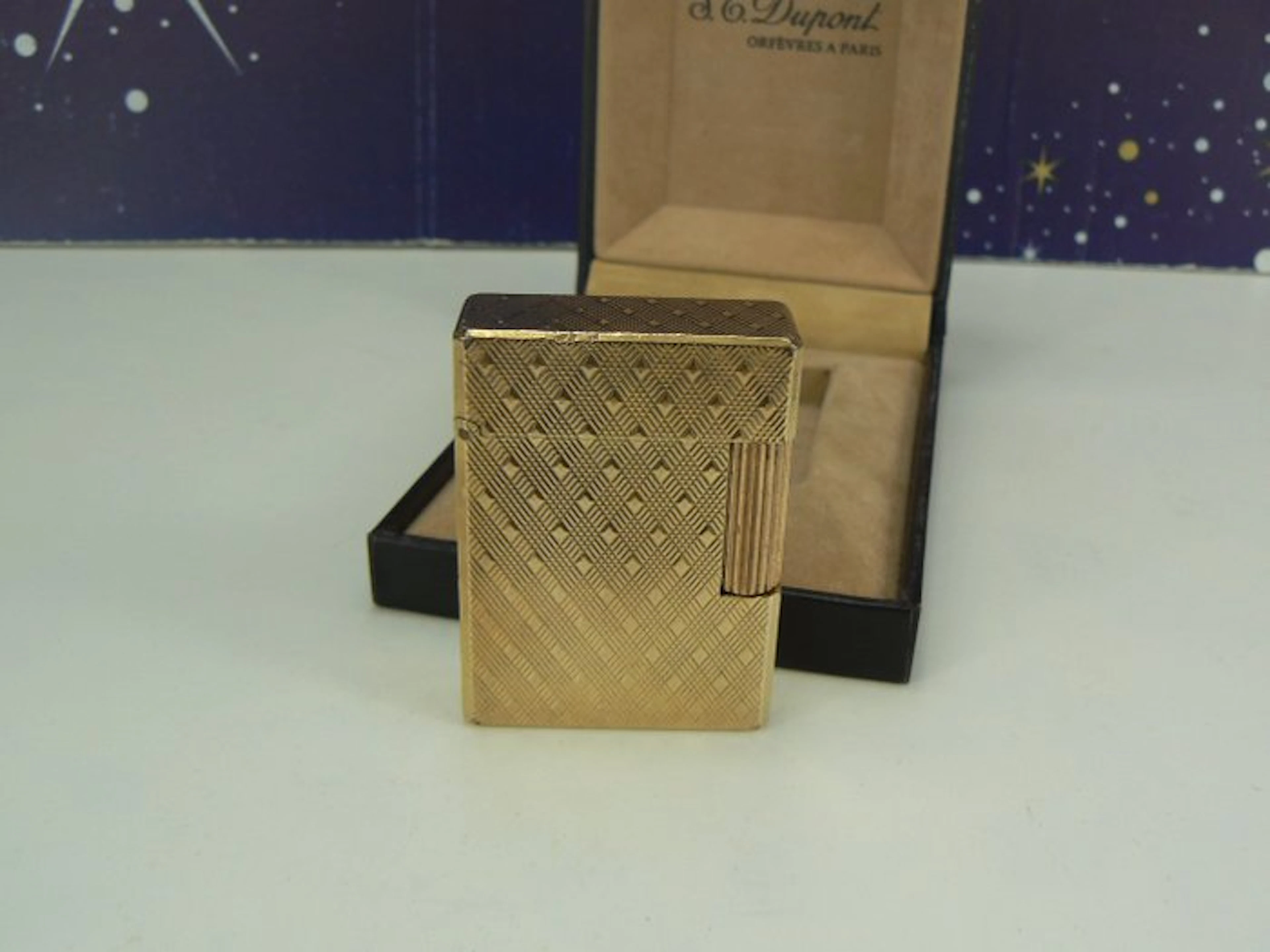 S.T. Dupont - Line 1 - Pocket lighter - Gold-plated