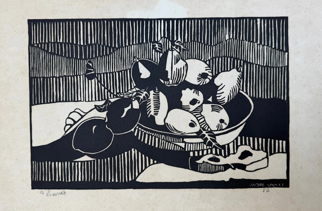 André Louvet (XX) - Nature morte