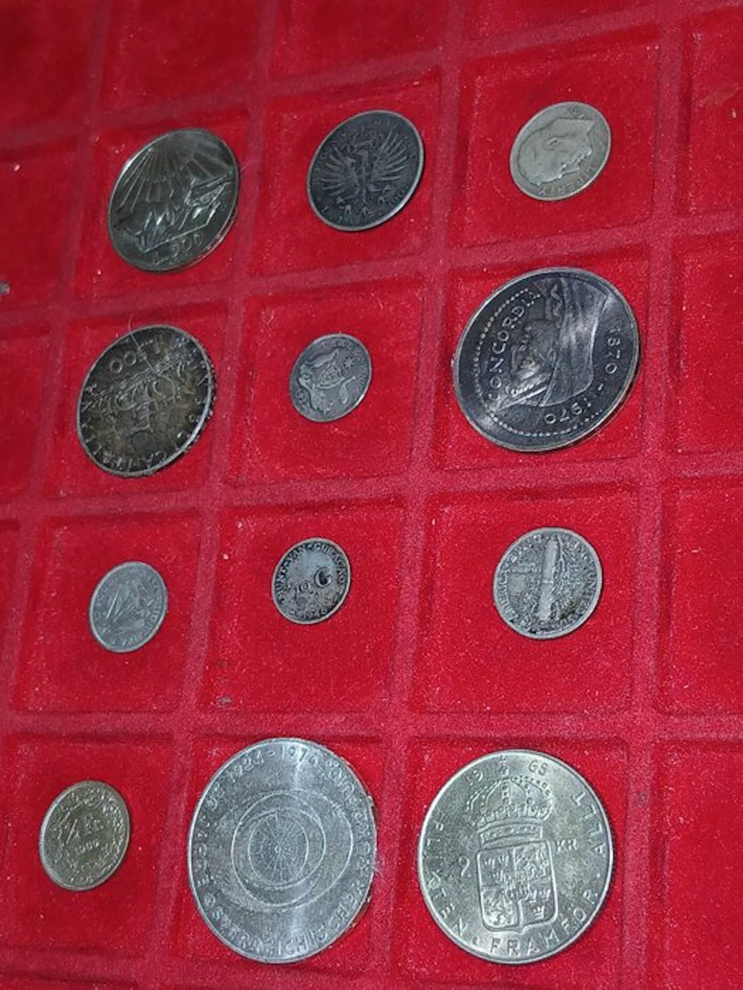 Italy, World. Lotto 12 monete argento (No reserve price)