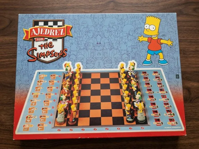 Chess set - Ajedrez con The Simpsons – Planeta DeAgostini...