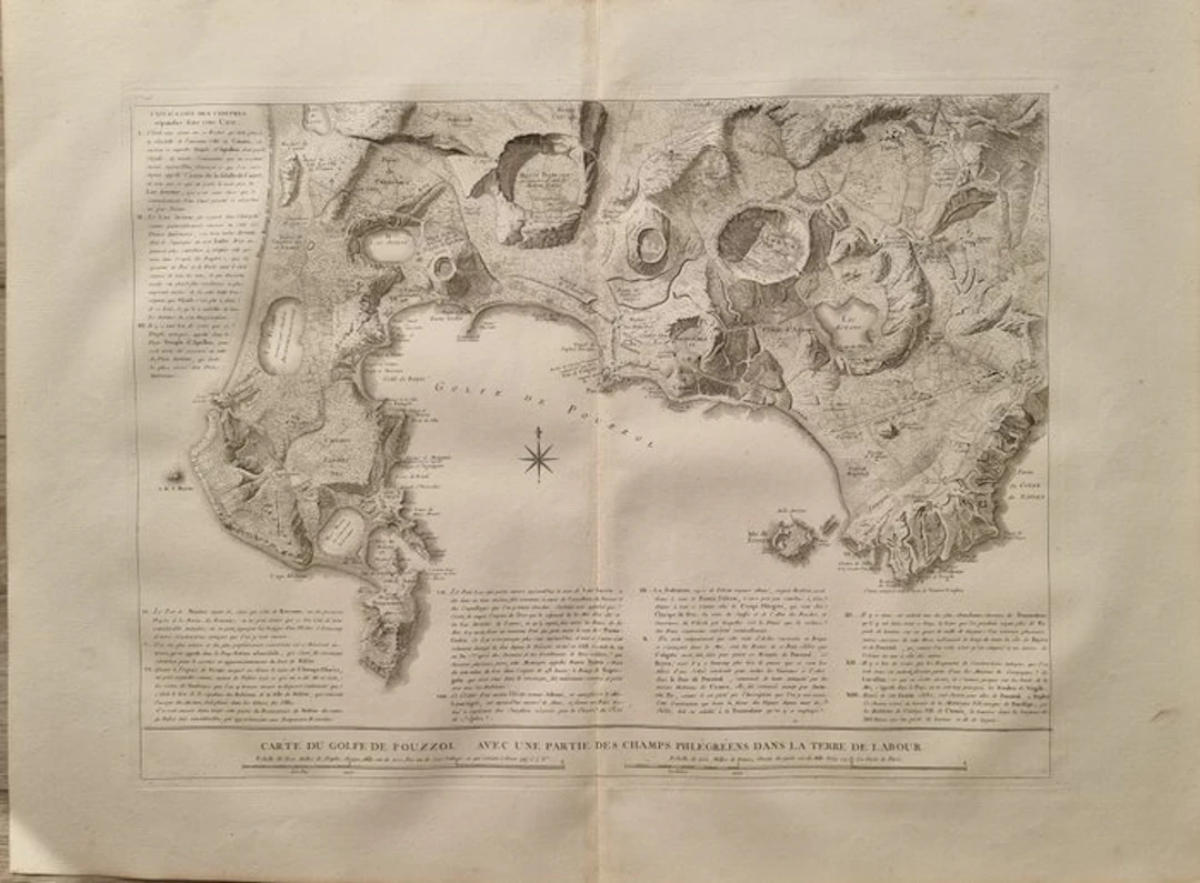 Italy - Gulf of Pozzuoli and the Phlegraean Fields...