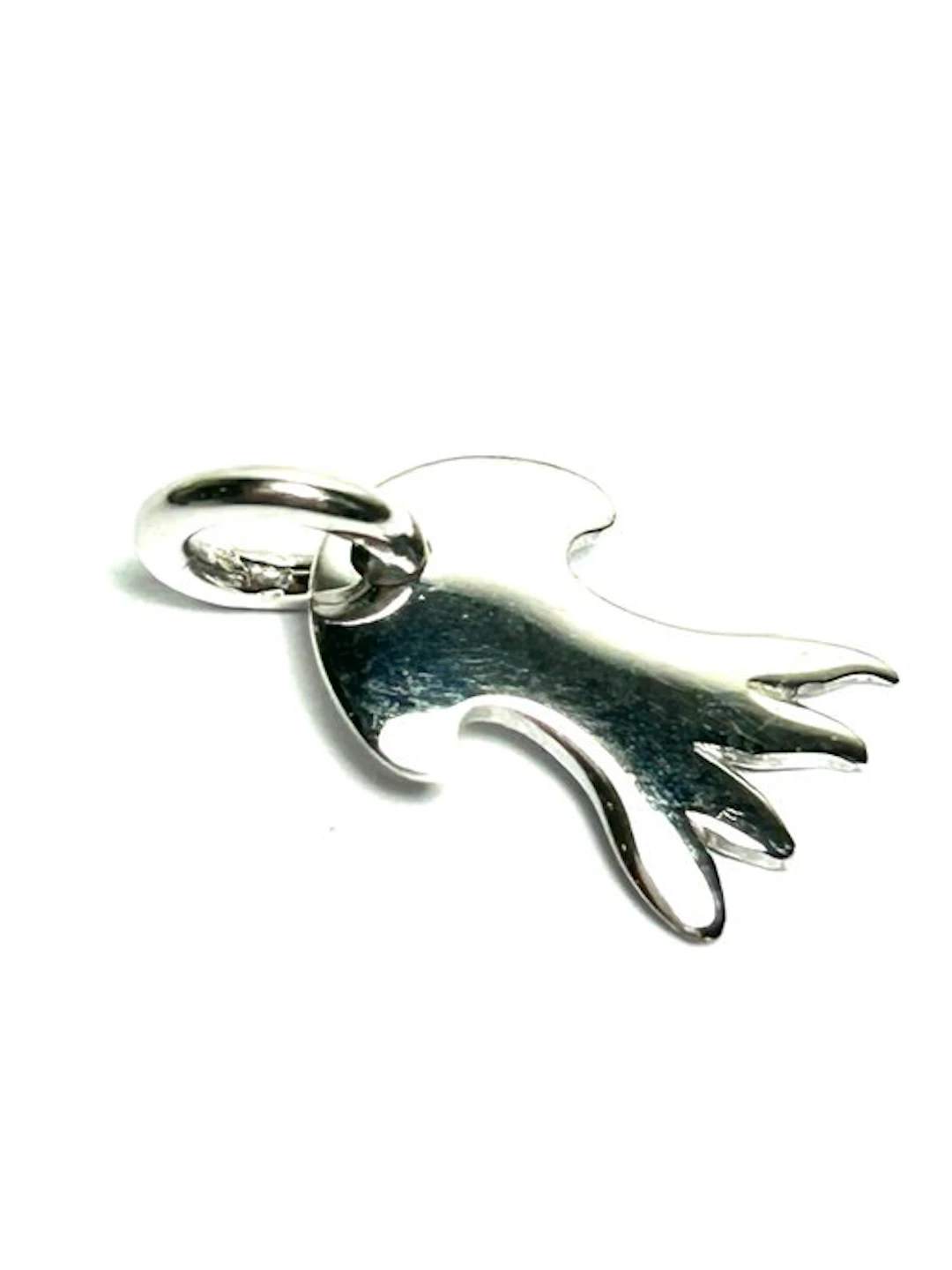Pendant - 18 kt. White gold