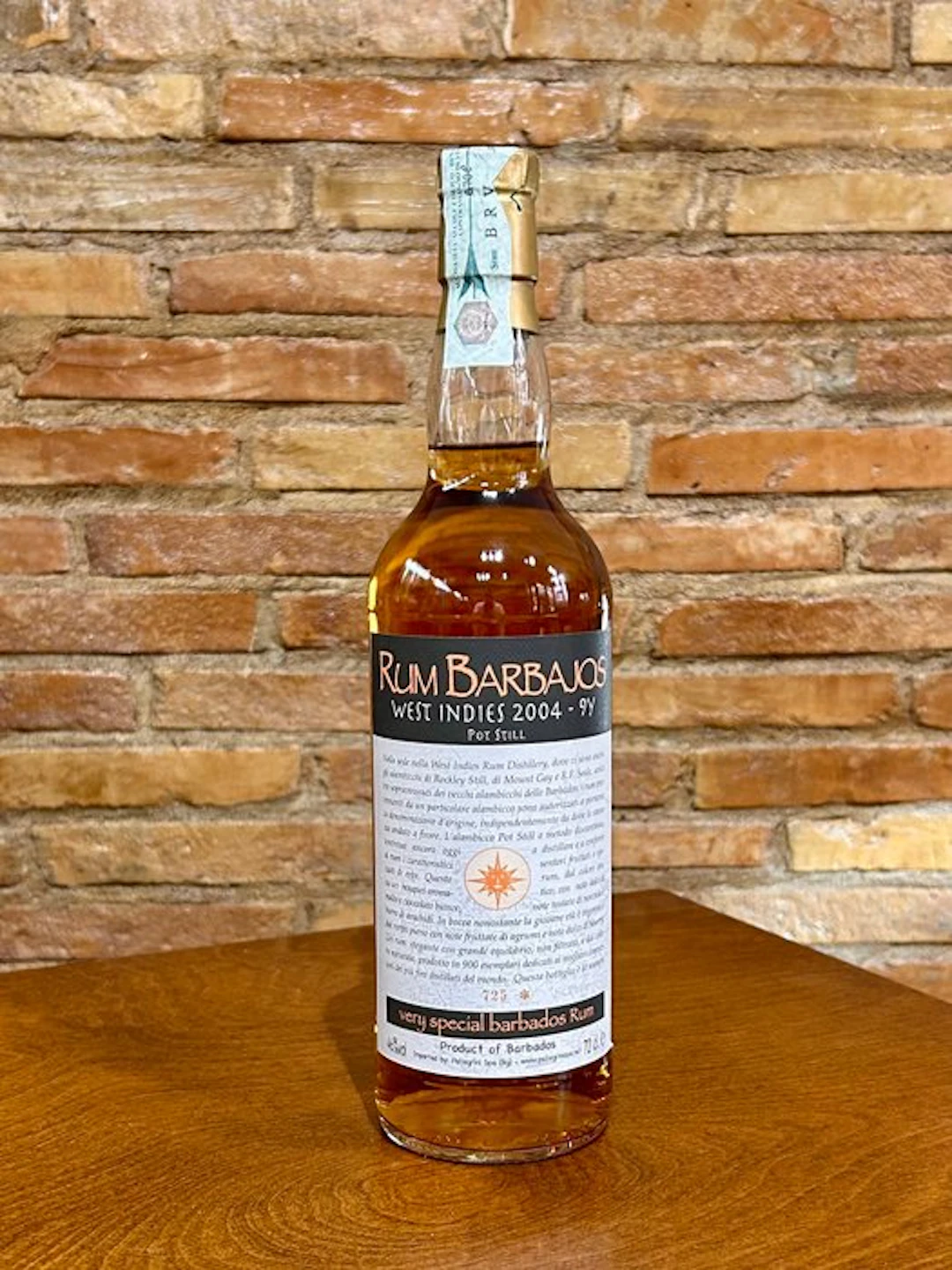 West Indies (WIRD) 2004 Pellegrini - Rum Barbados West...
