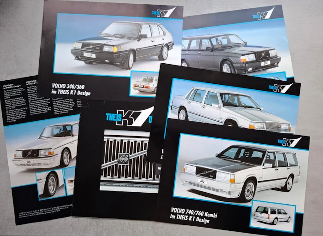 Brochure - Volvo - Theis K1 Design - 240 - 340 - 360 - 740 - 760