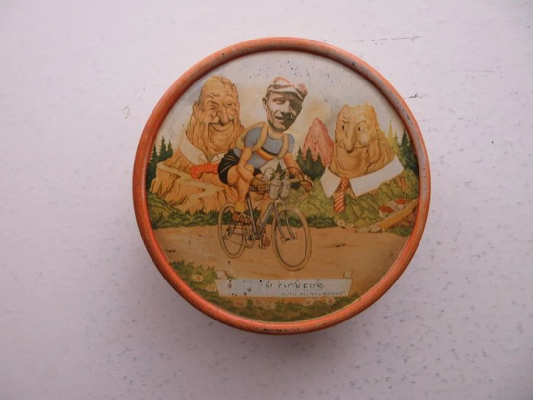 Lowette appelstroop wielrenners - illustratie Vandersteen...