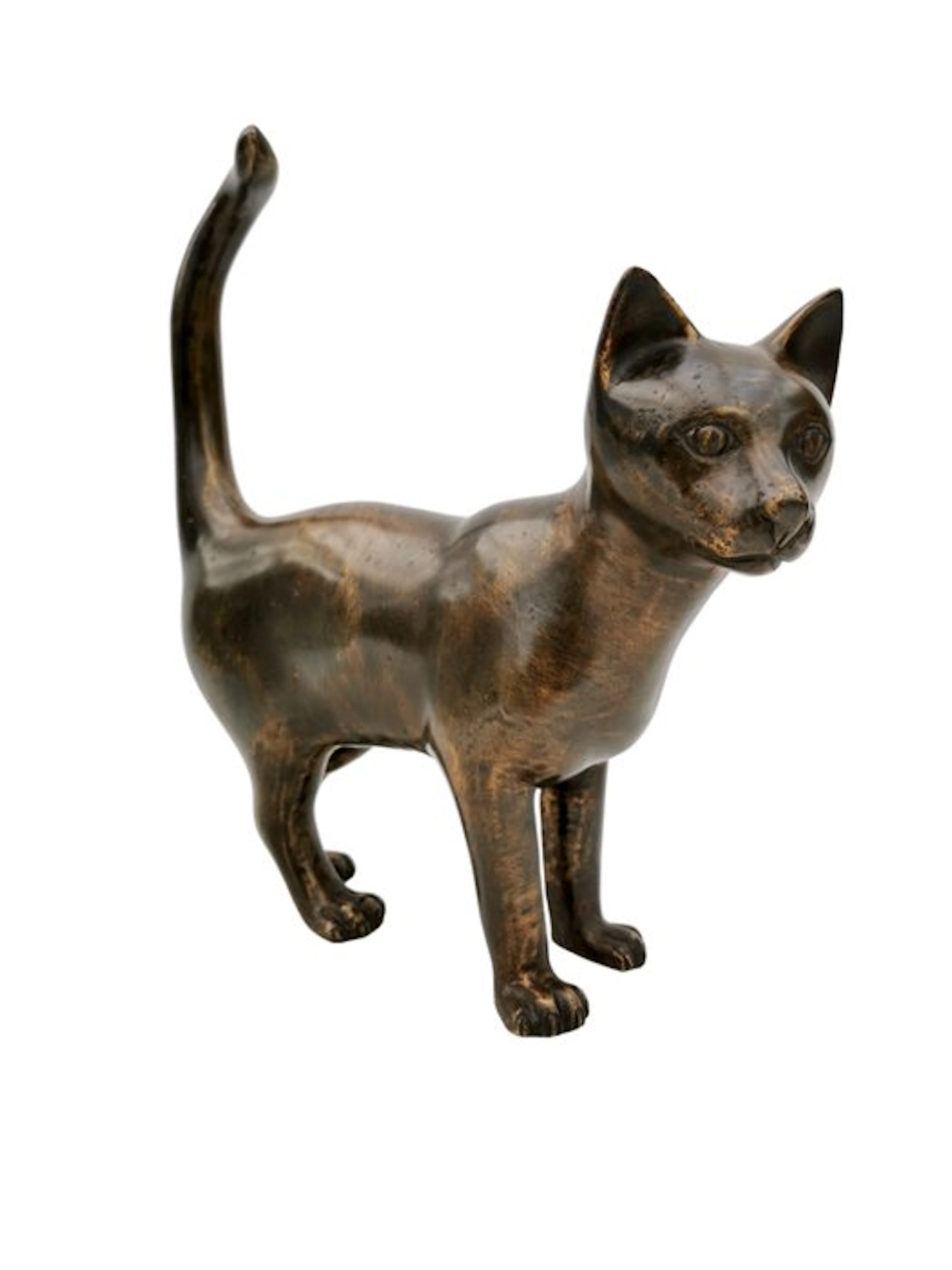 Figurine - Cat - kitten - Bronze