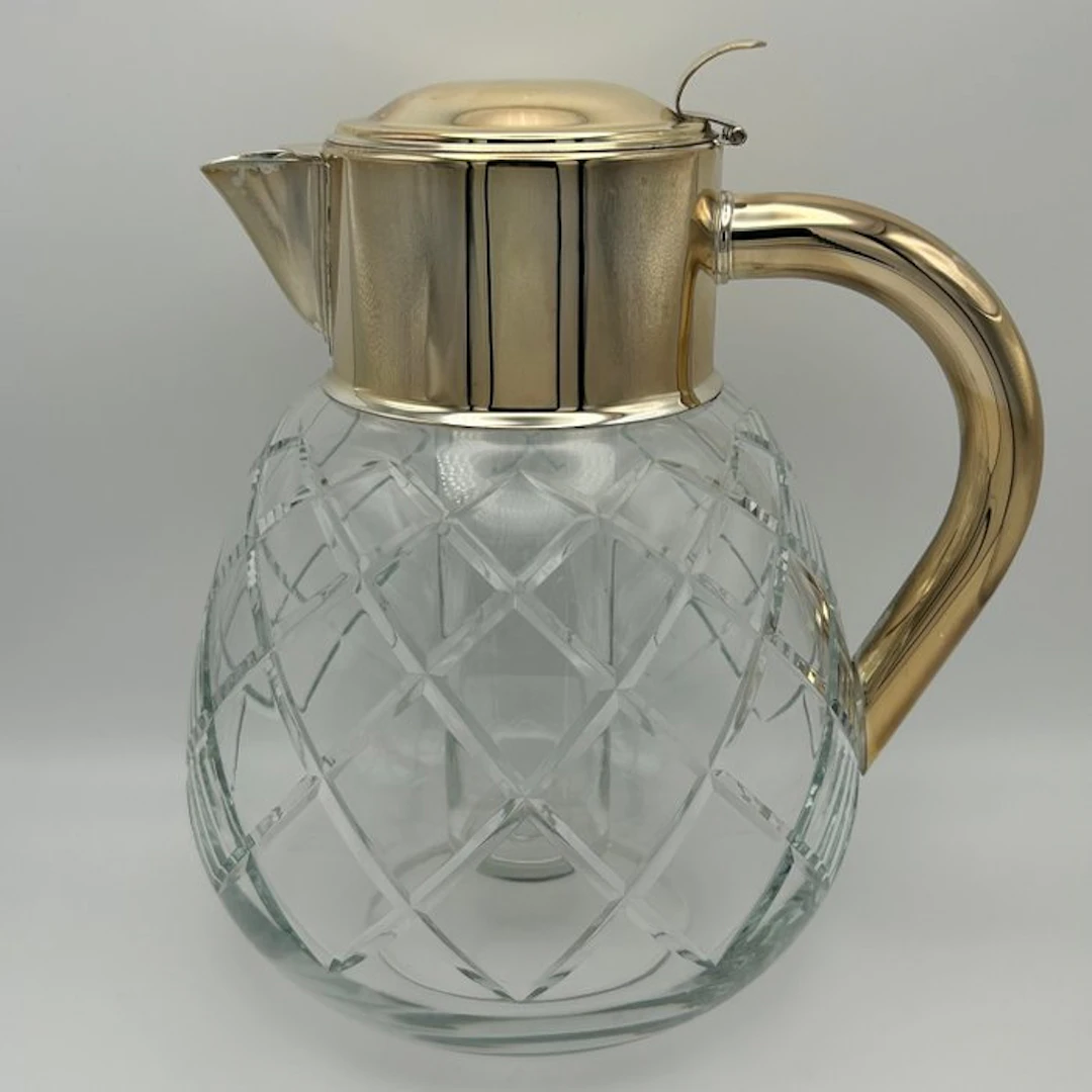 NO RESERVE PRICE - Manifattura tedesca - Ewer - Claret Jug - Silverplated
