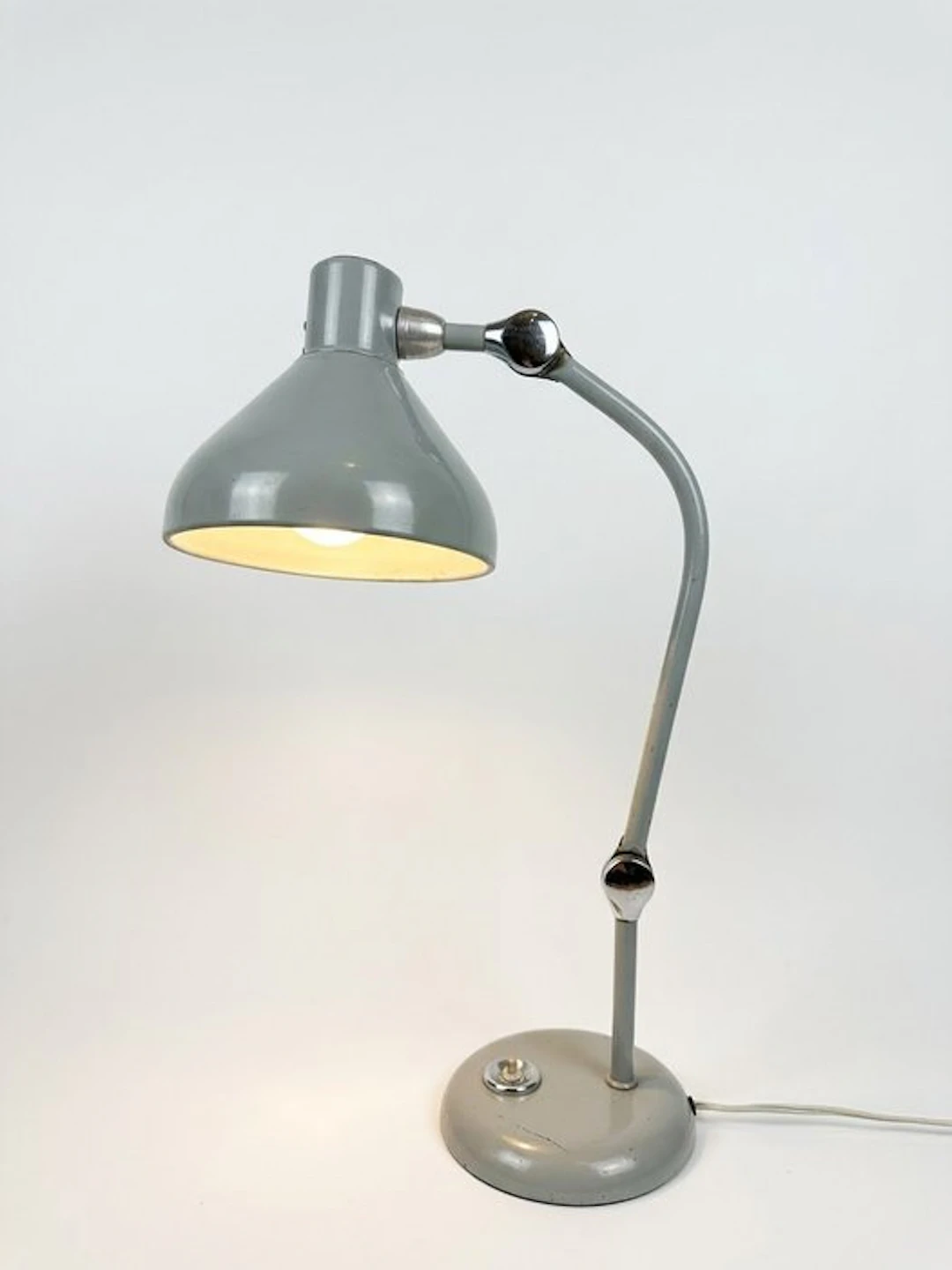 Lamp - lacquered metal - Industrial desk lamp