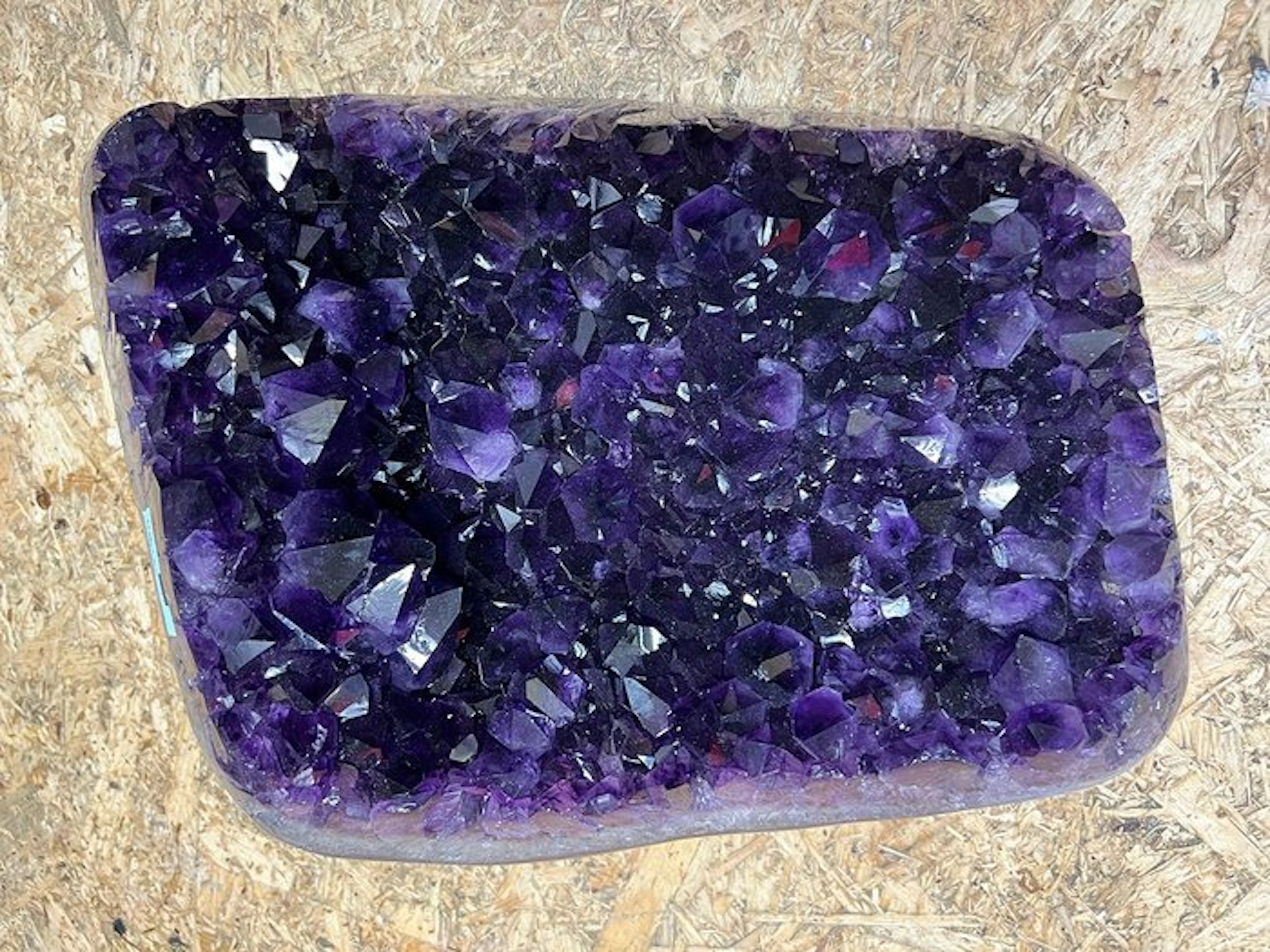 Amethyst Crystal cluster - Height: 40 cm - Width: 29 cm- 13.5 kg - (1)