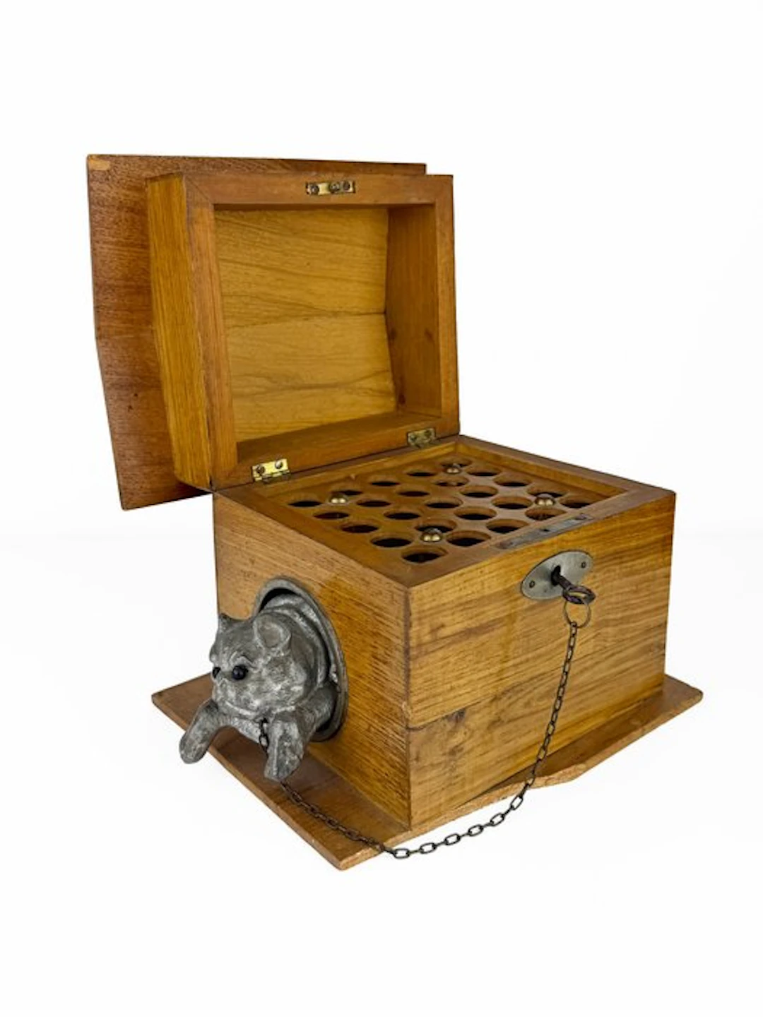 Cigar box - Wood - Dog Kennel Cigar Humidor