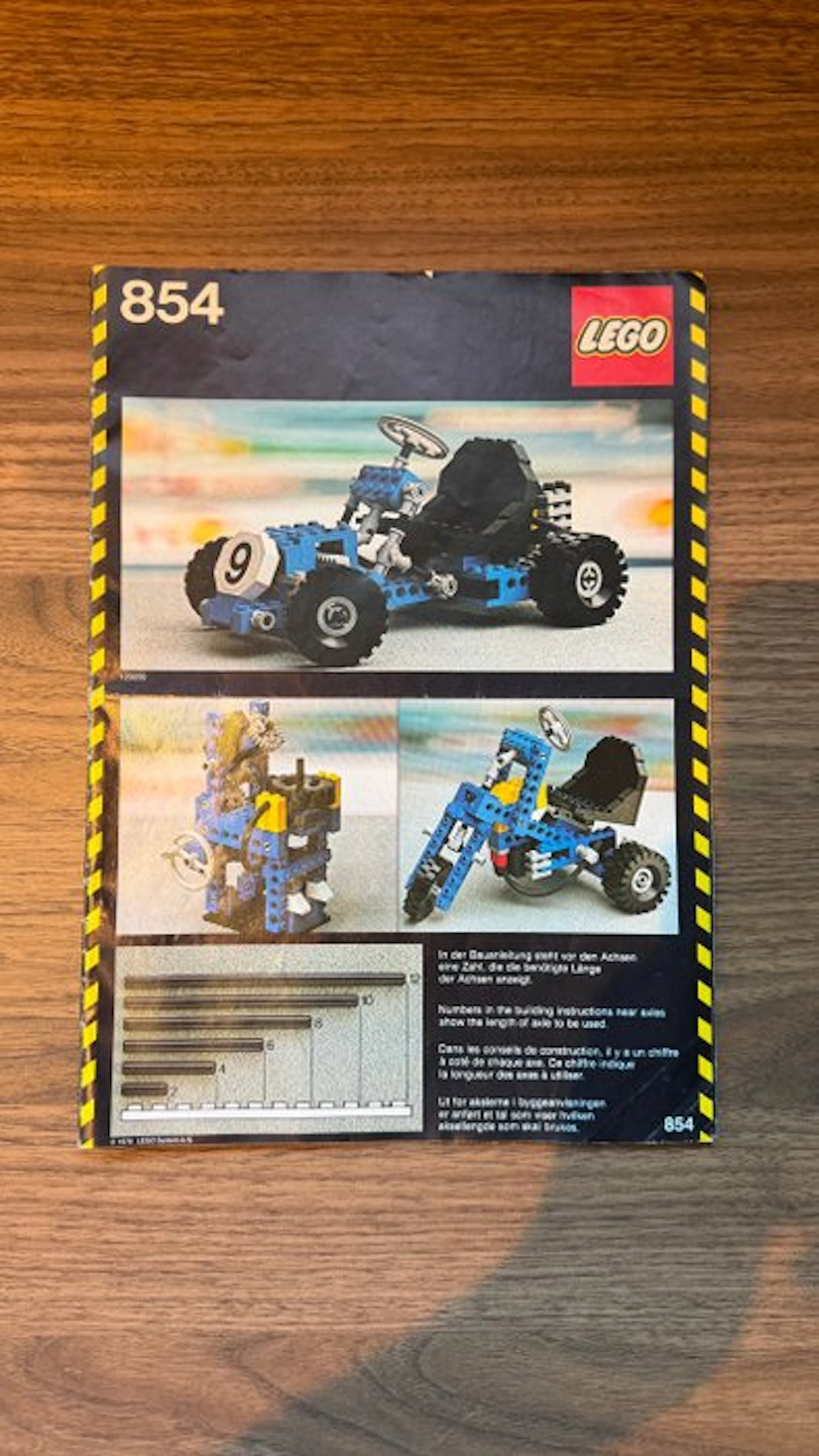 LEGO Set - 854 - Technic - Go-Kart