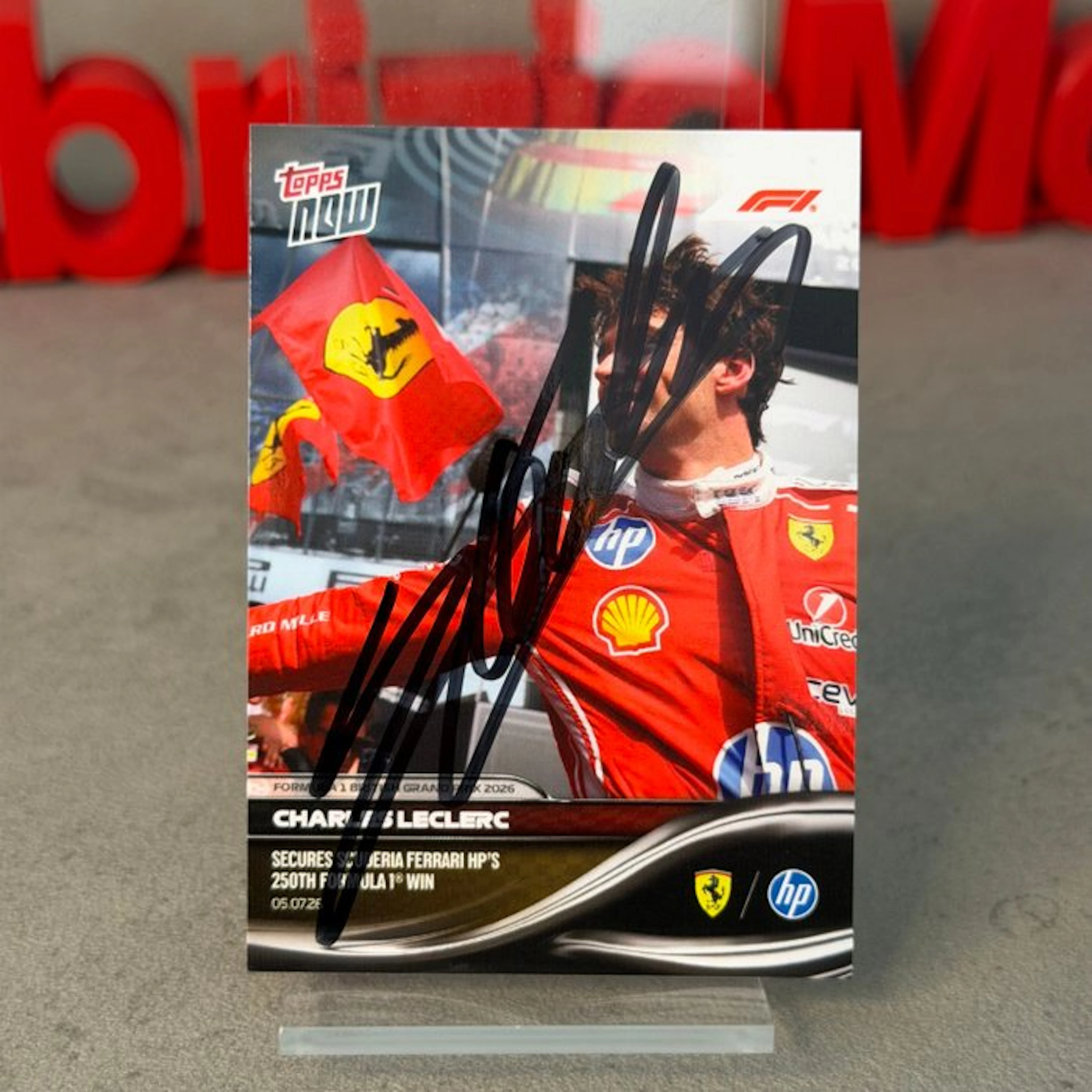 Ferrari - Topps Now - (044) 250th F1 Win for Scuderia...