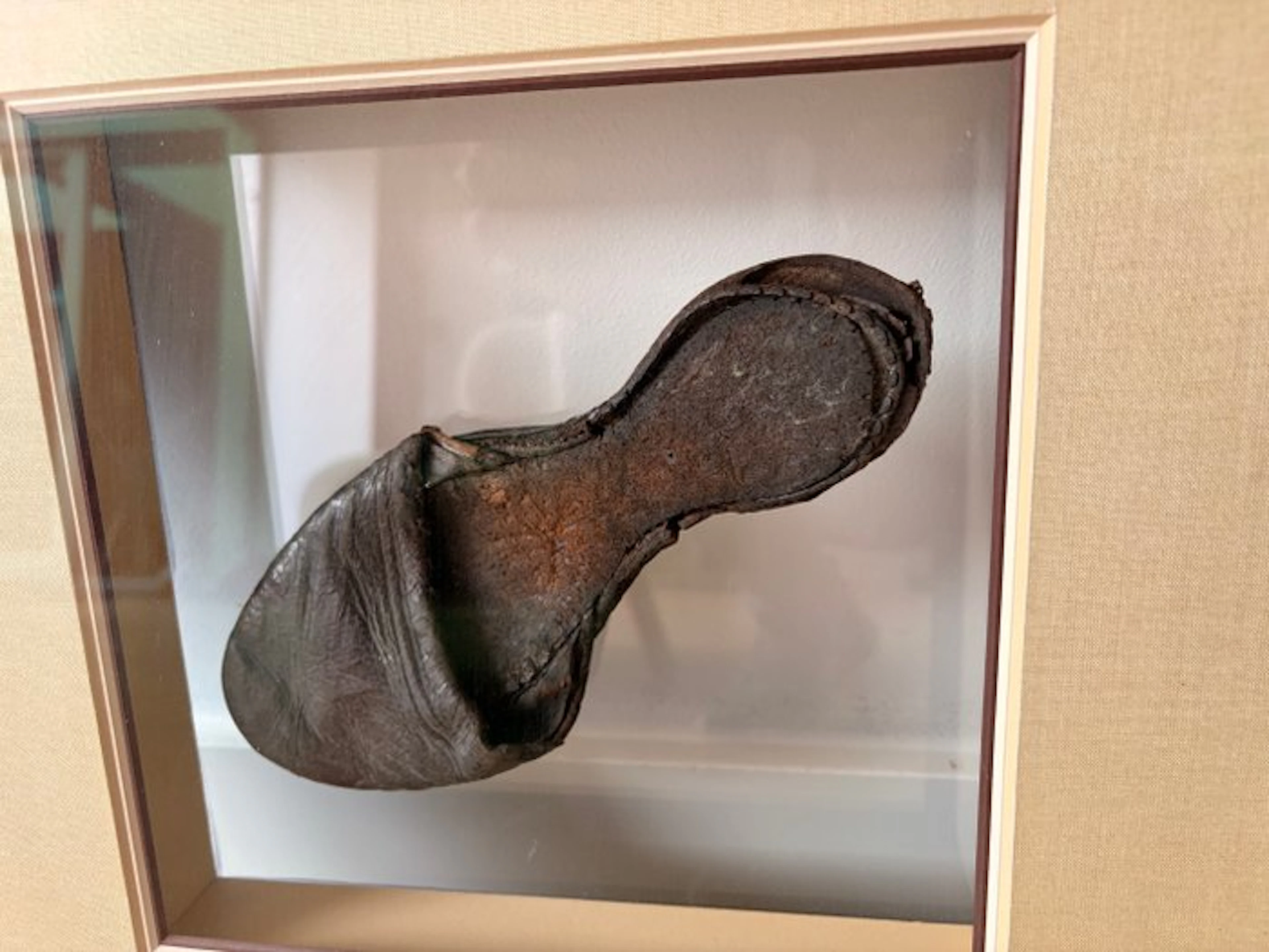 Renaissance Late Renaissance Leather Shoe / Slipper - attributed c