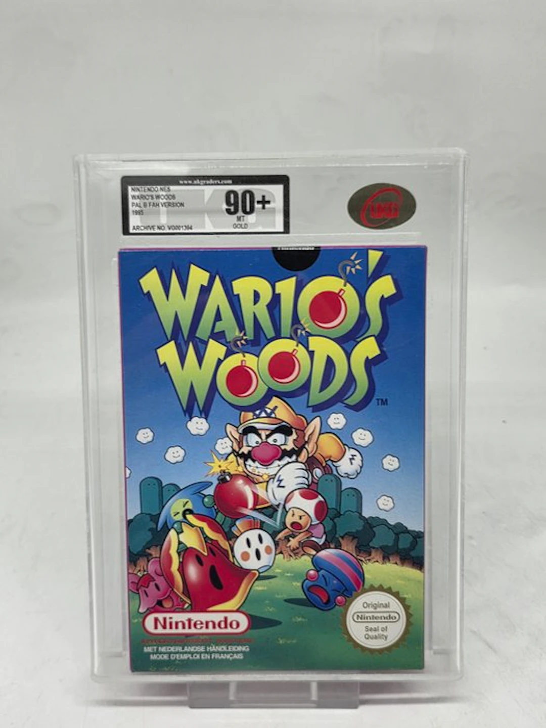 Nintendo - Nes - Brand New Factory Sealed - "WARIO'S...
