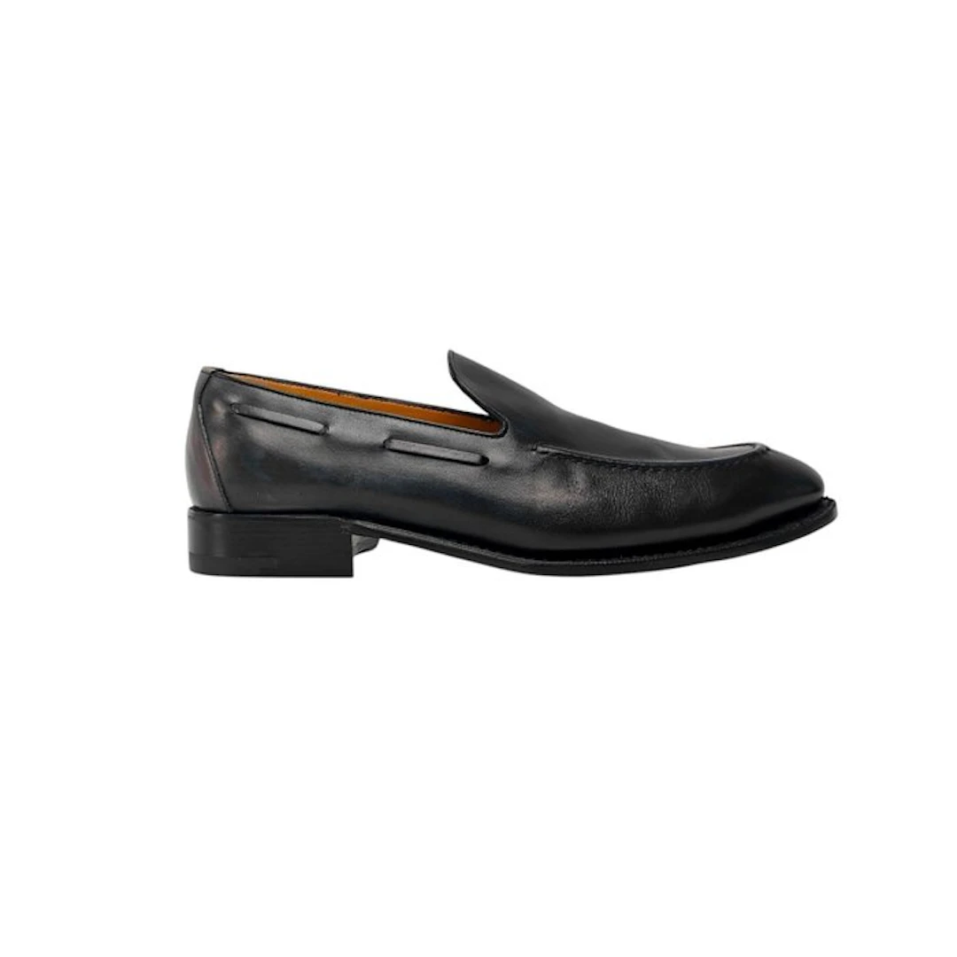 TESTONI - 8 UK - 42 IT - "Piuma" Loafer Shaded Calf...