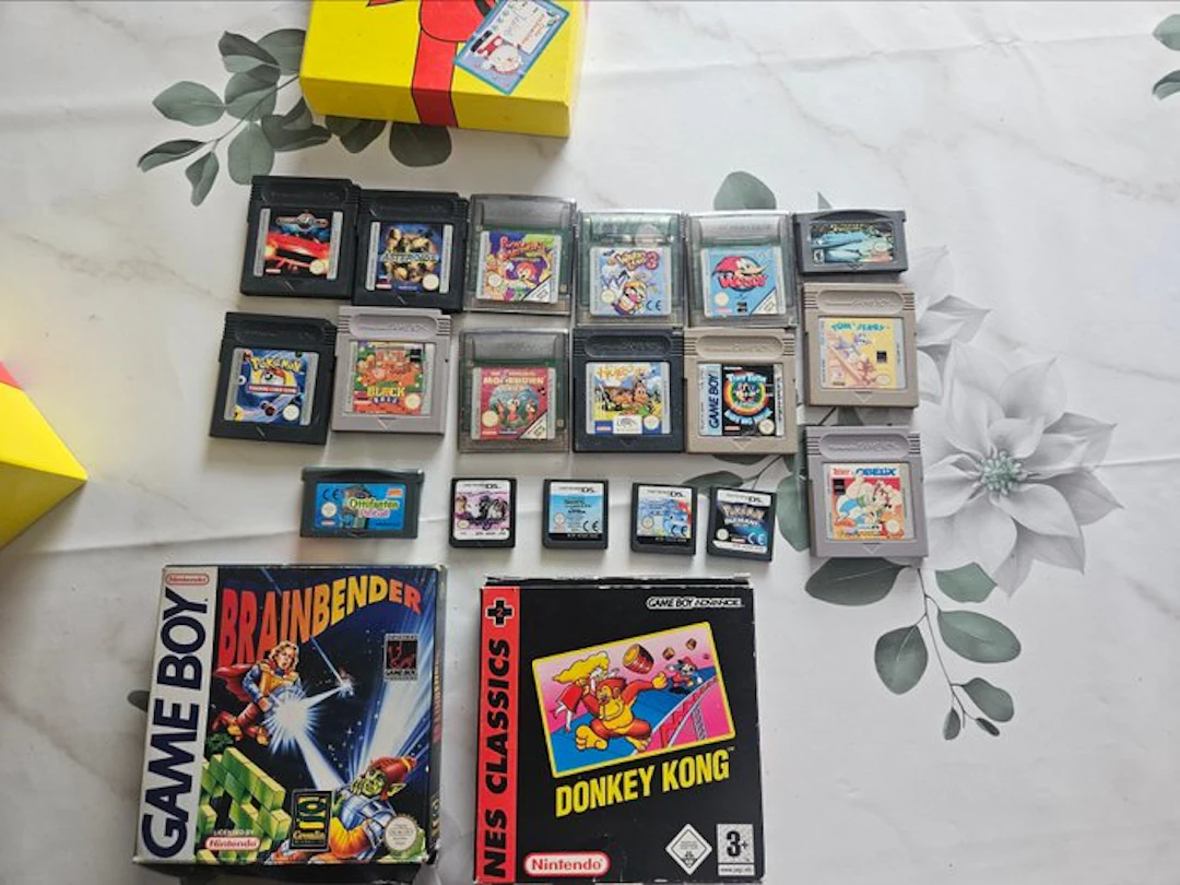 Nintendo - Gameboy Classic - Konvolut Game Boy Spiele mit...