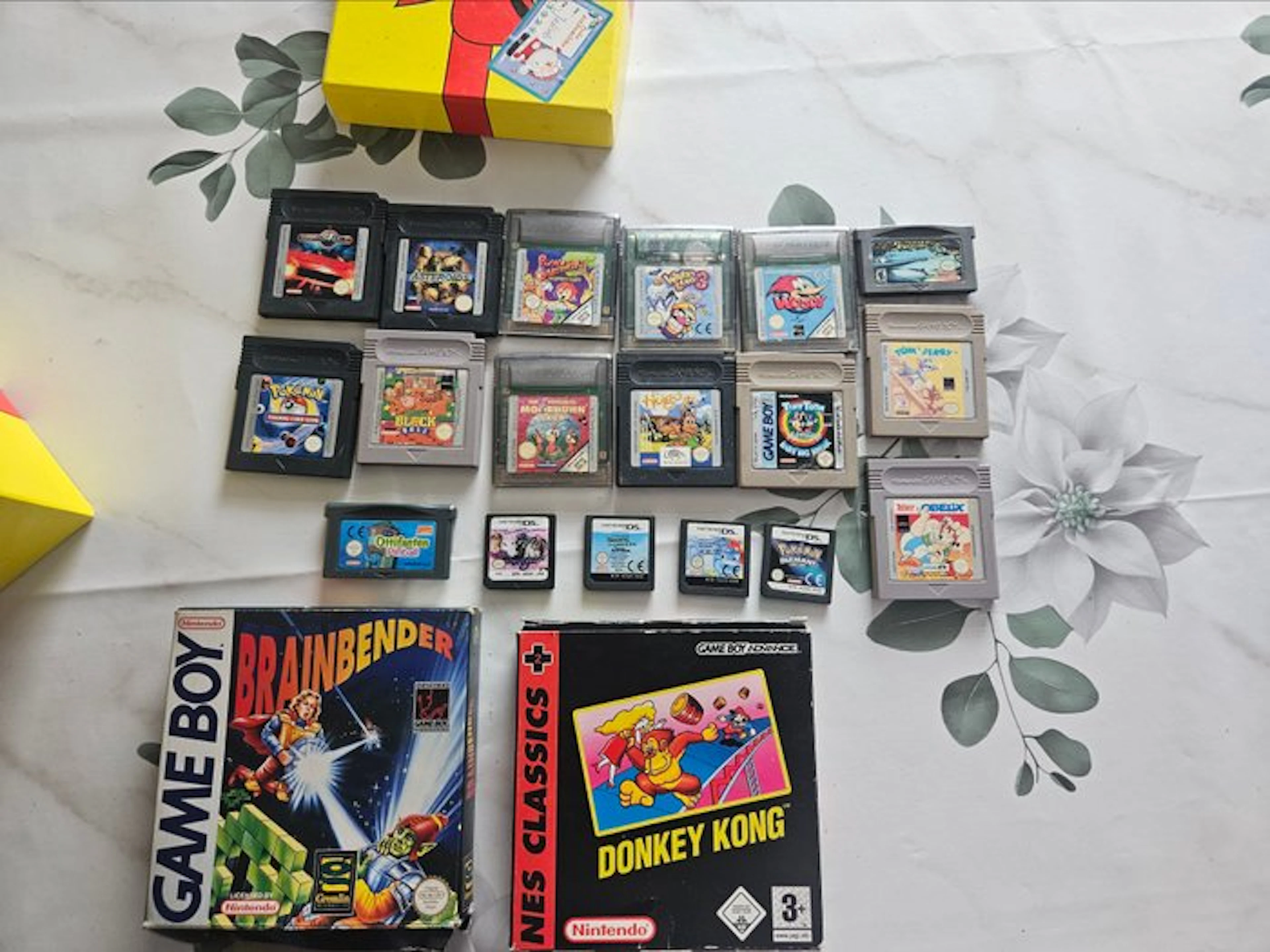 Nintendo - Gameboy Classic - Konvolut Game Boy Spiele mit...