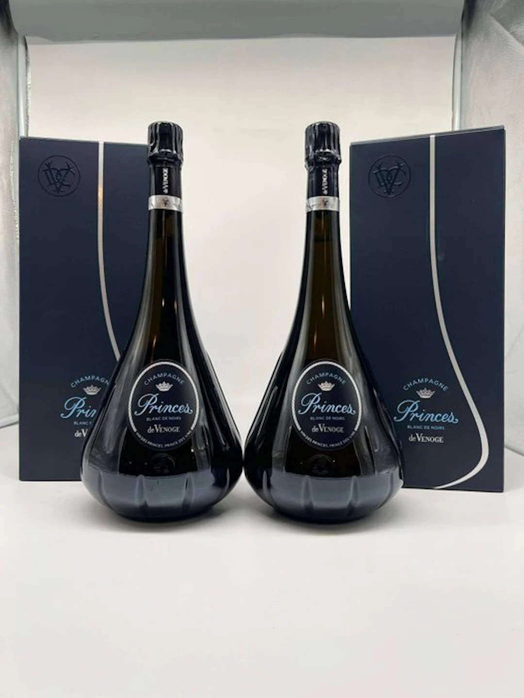 De Venoge, "Cuvée Princes" Brut - Champagne Blanc de Noirs - 2 Magnum (1.5L)