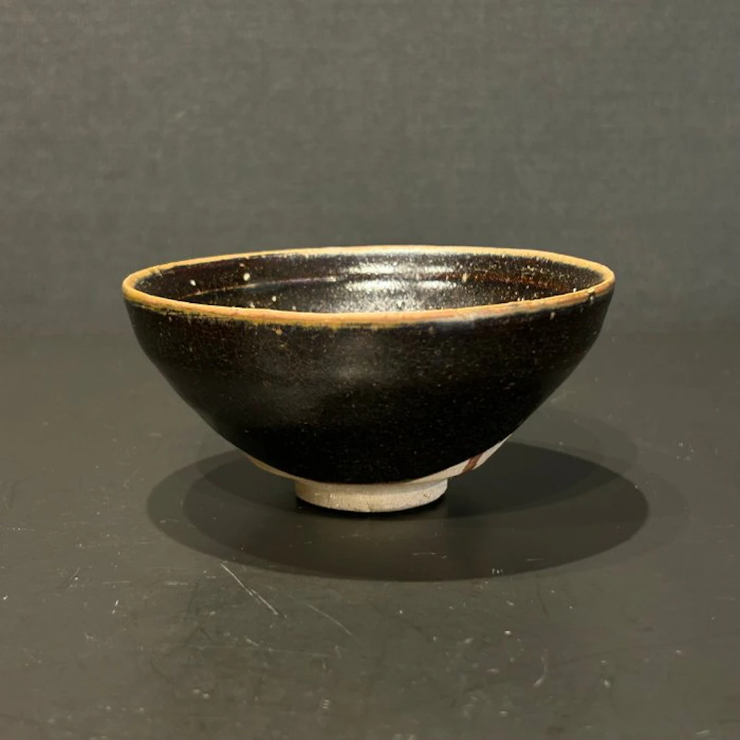 Tea bowl - Porcelain - Song bruinglazur theekom