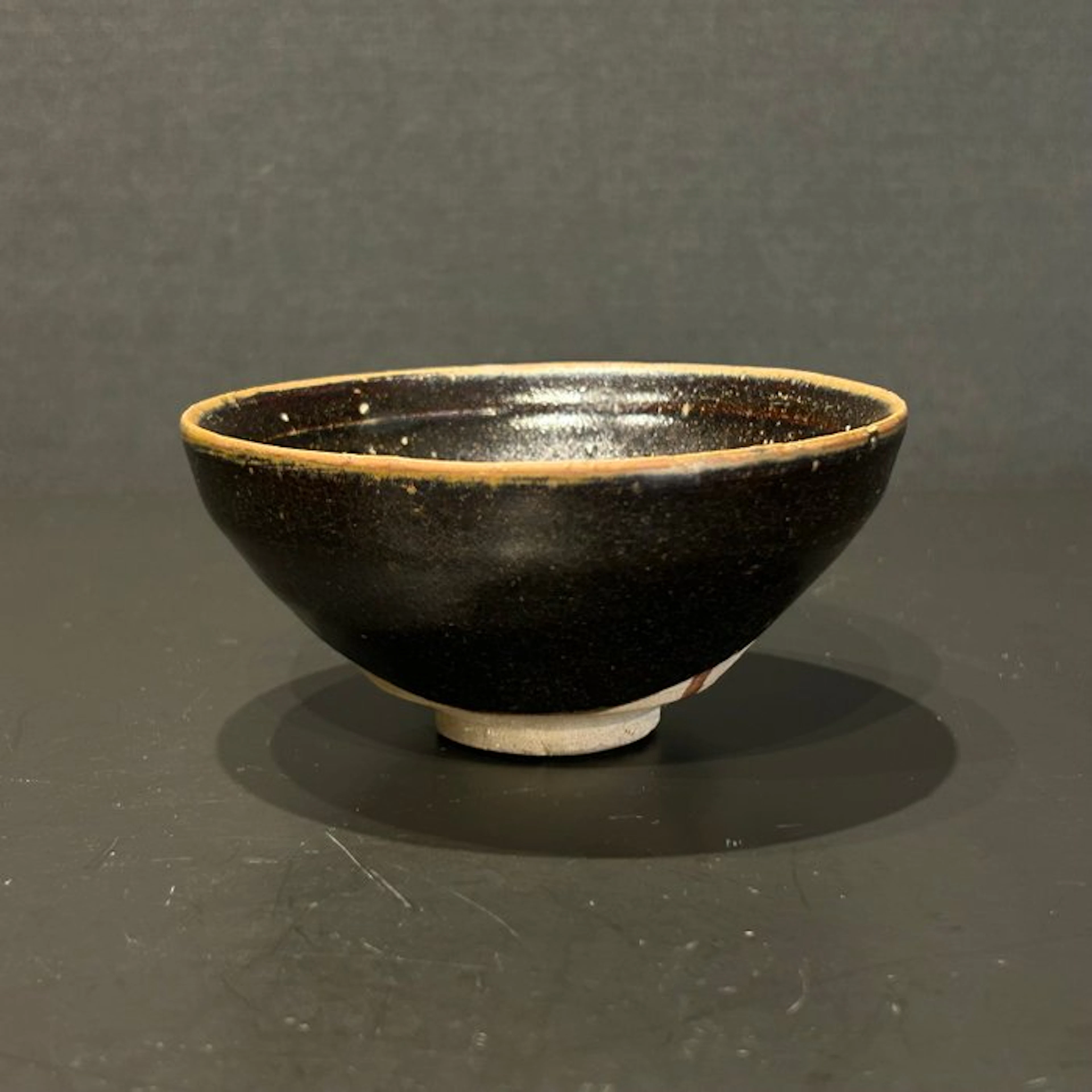 Tea bowl - Porcelain - Song bruinglazur theekom