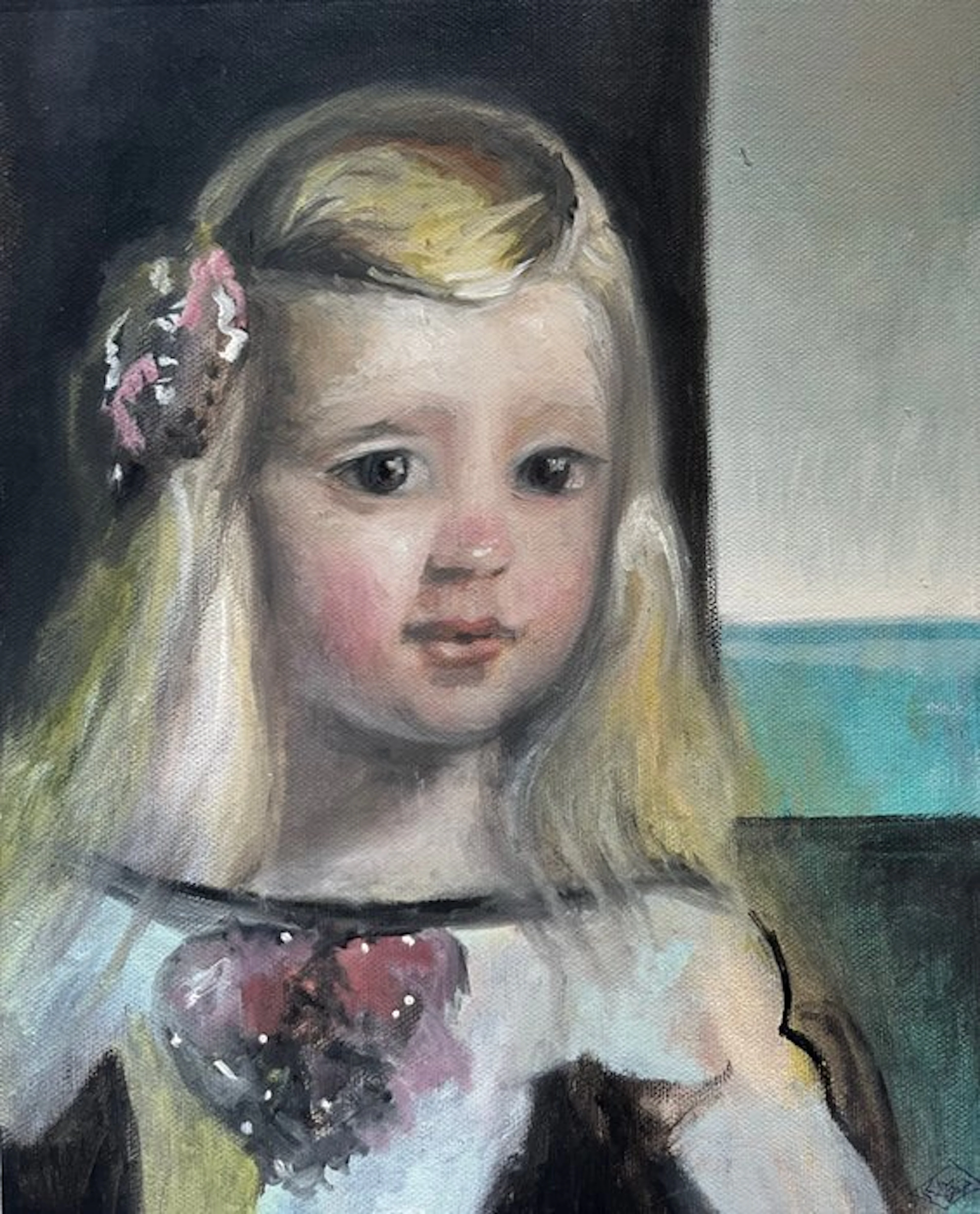 Emmanuelle Pellet - Étude d’après Les Ménines de Velasquez