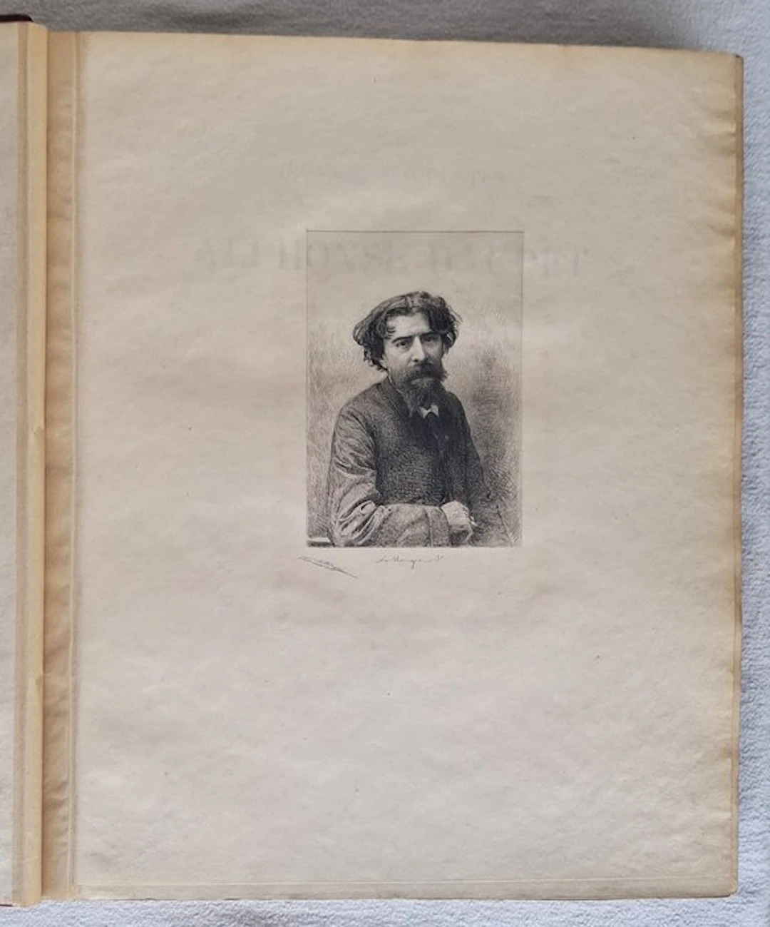 A. Daudet (Oeuvres complètes) - Gravures à l'eau-forte tirées à part sur Japon