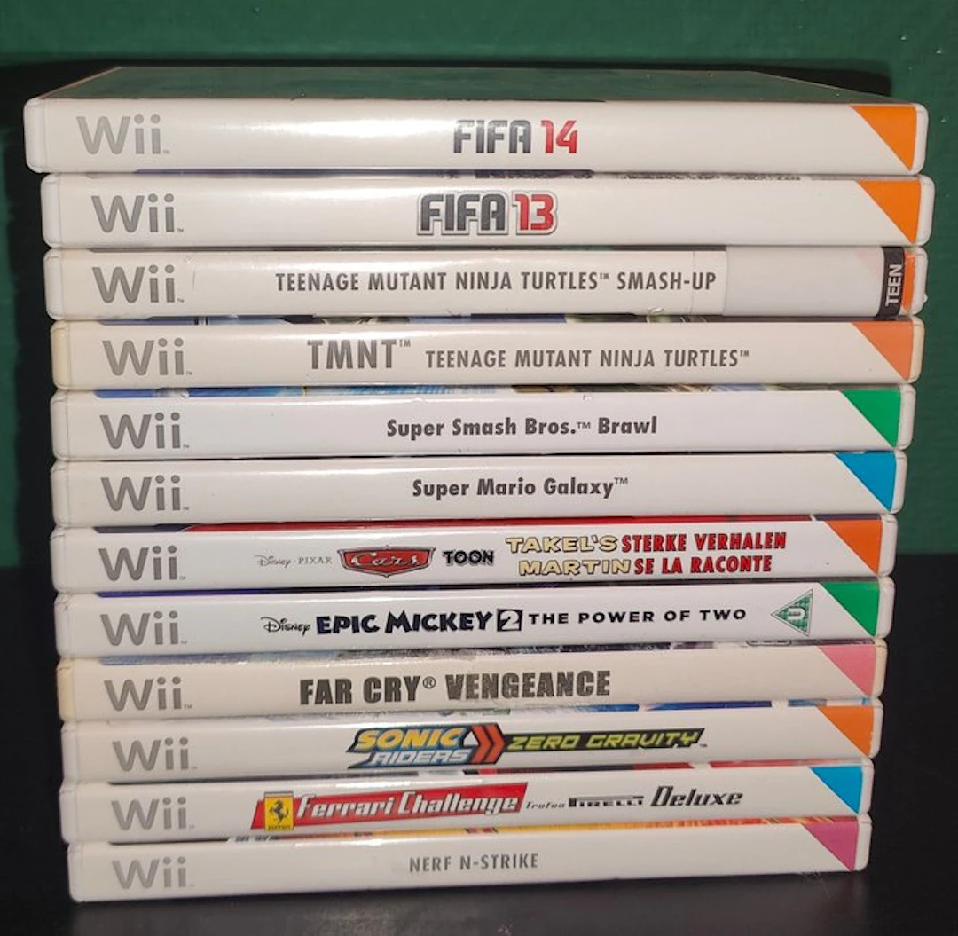 Nintendo - Wii - Wii spellen set - Video game - In original box