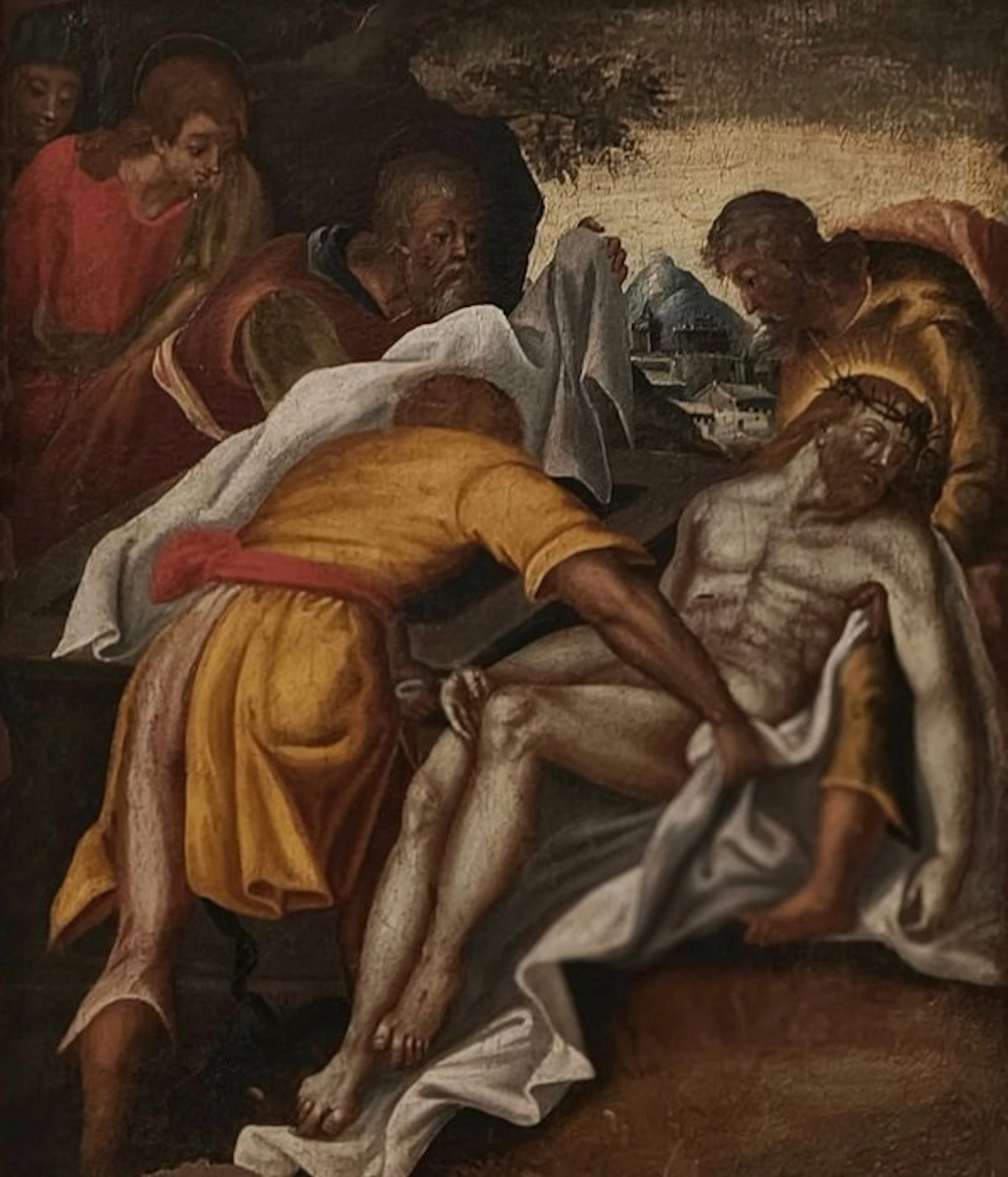 Scuola bresciana (XVI) - Deposizione di Cristo