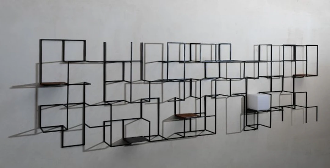Studio Anelo1997 - Bookcase - Horizontal orientation - 1024 - Welded iron