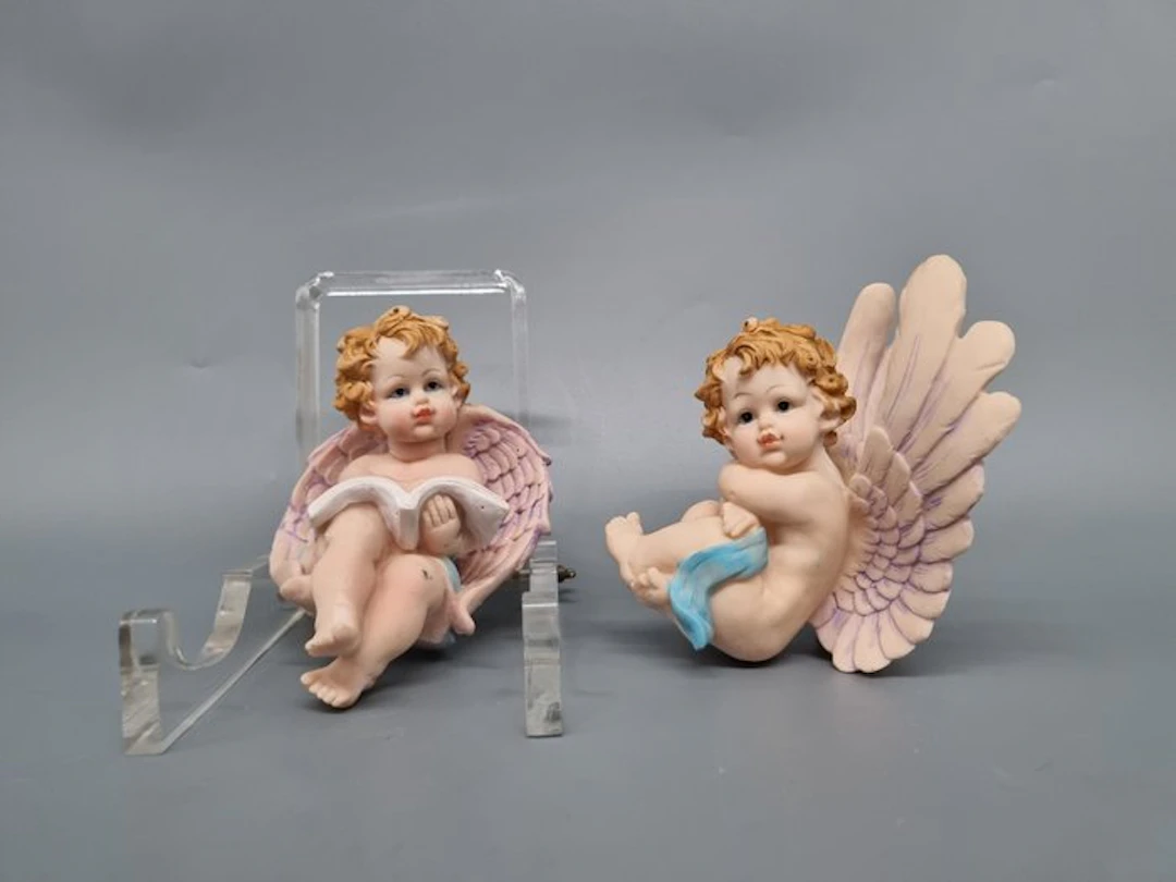 Figure - Dekorative Engel-Figuren – Set aus zwei...