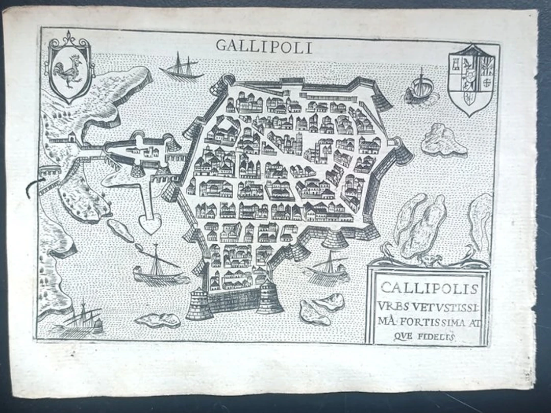 Europe - Italy; Francesco Bertelli - Gallipoli - 1621-1650