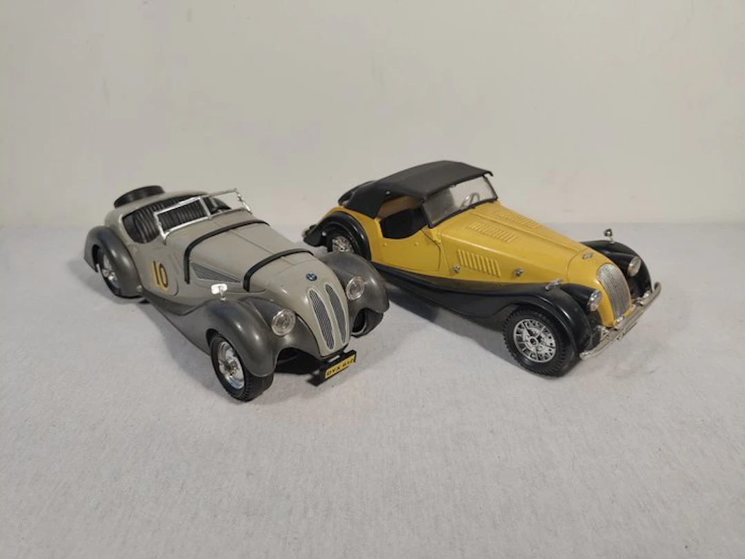 Polistil 1:16 - Model convertible car (2) - BMW 328 & Morgan plus8