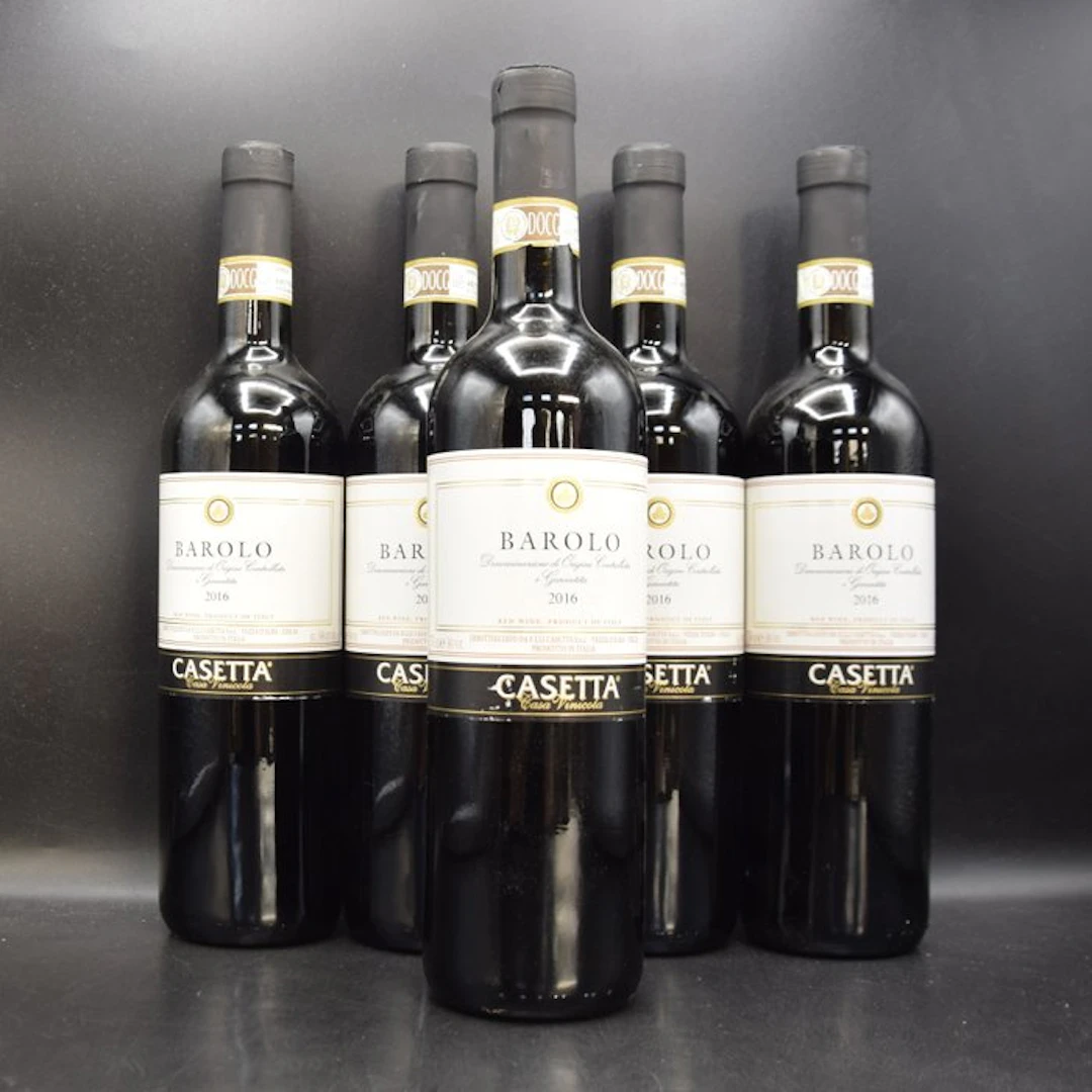 2016 Casa Vinicola Casetta - Barolo - 5 Bottles (0.75L)