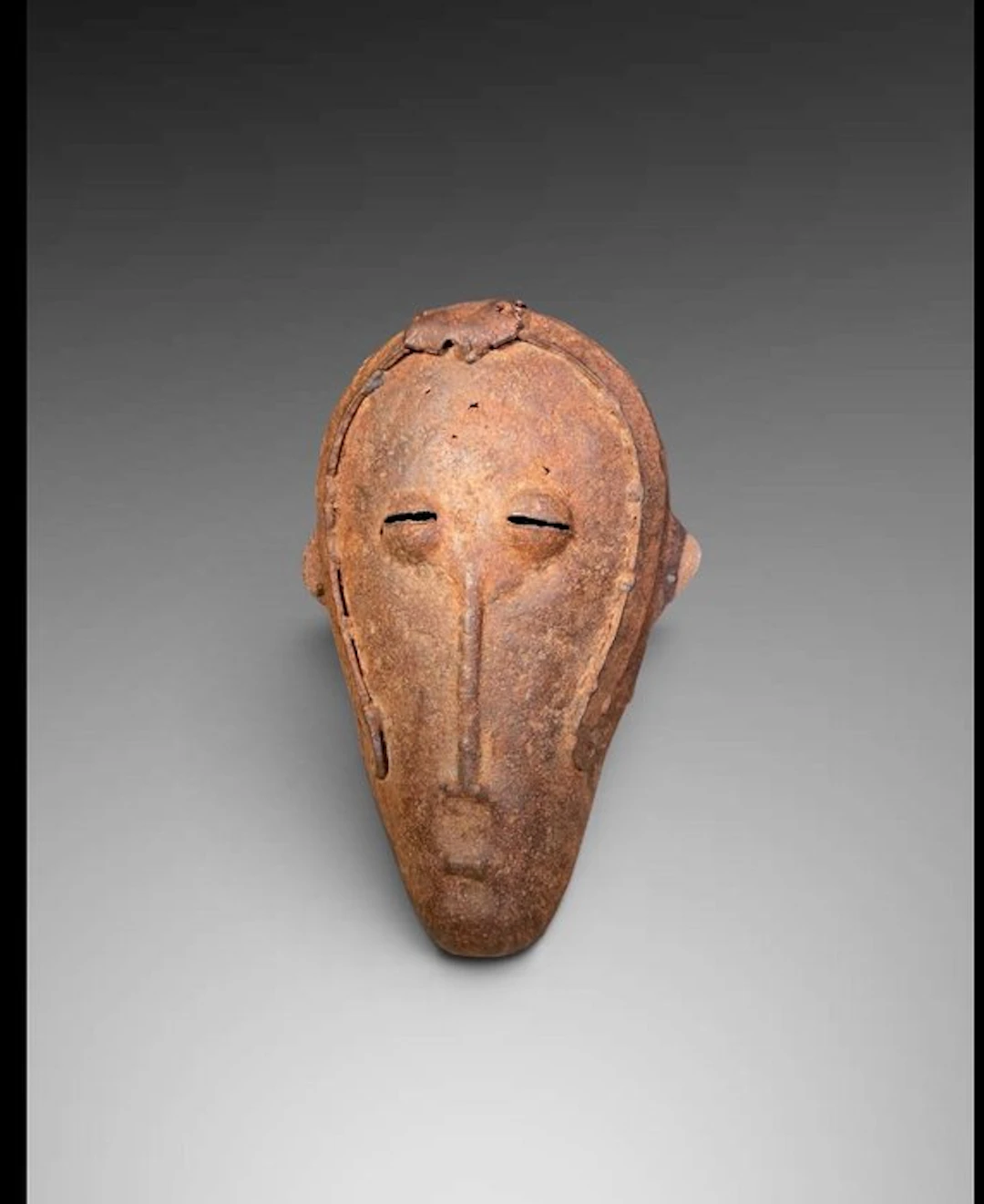 Dogon iron mask - Bamana mask in black iron - Bambara - Mali (No reserve price)