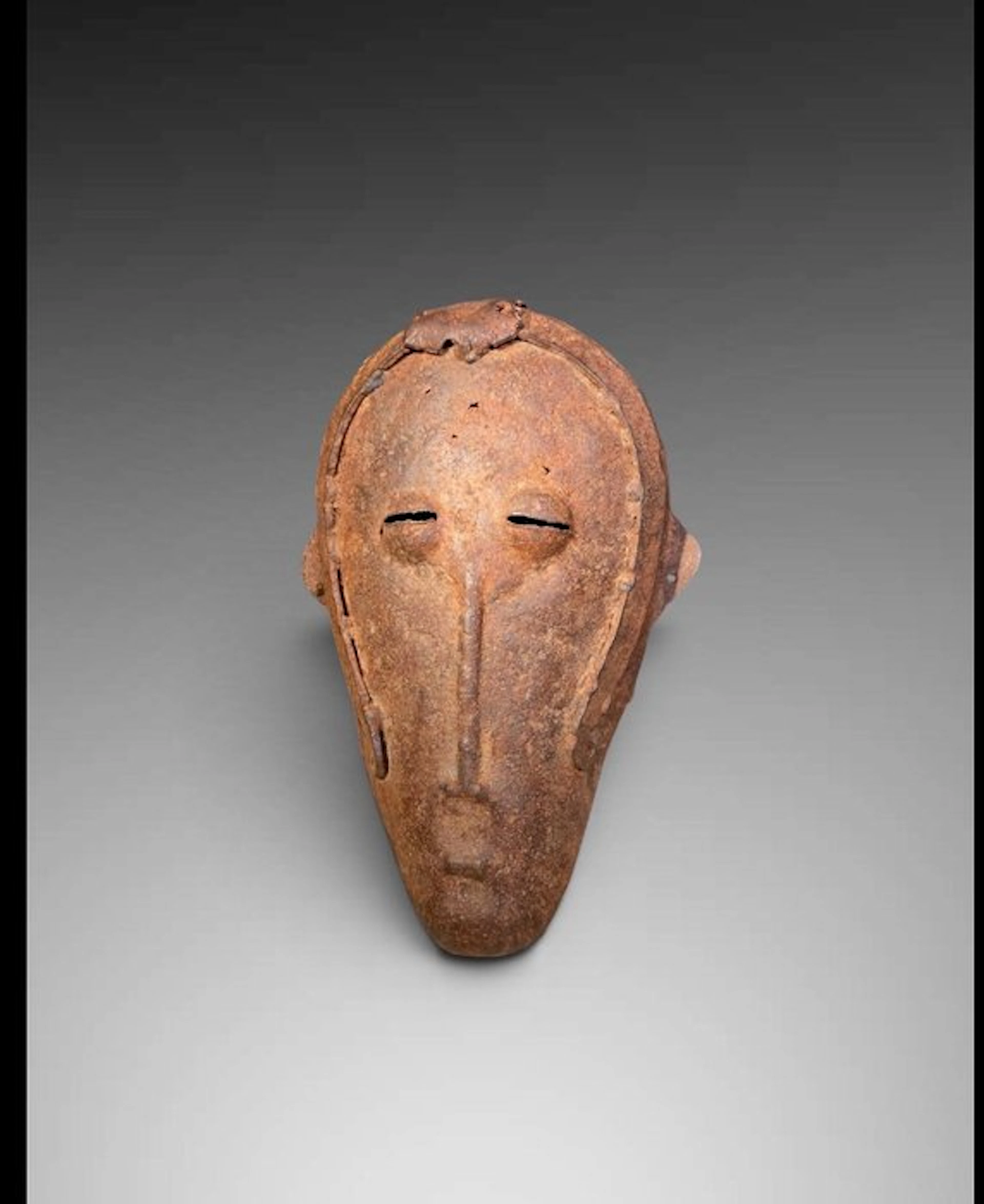 Dogon iron mask - Bamana mask in black iron - Bambara - Mali (No reserve price)