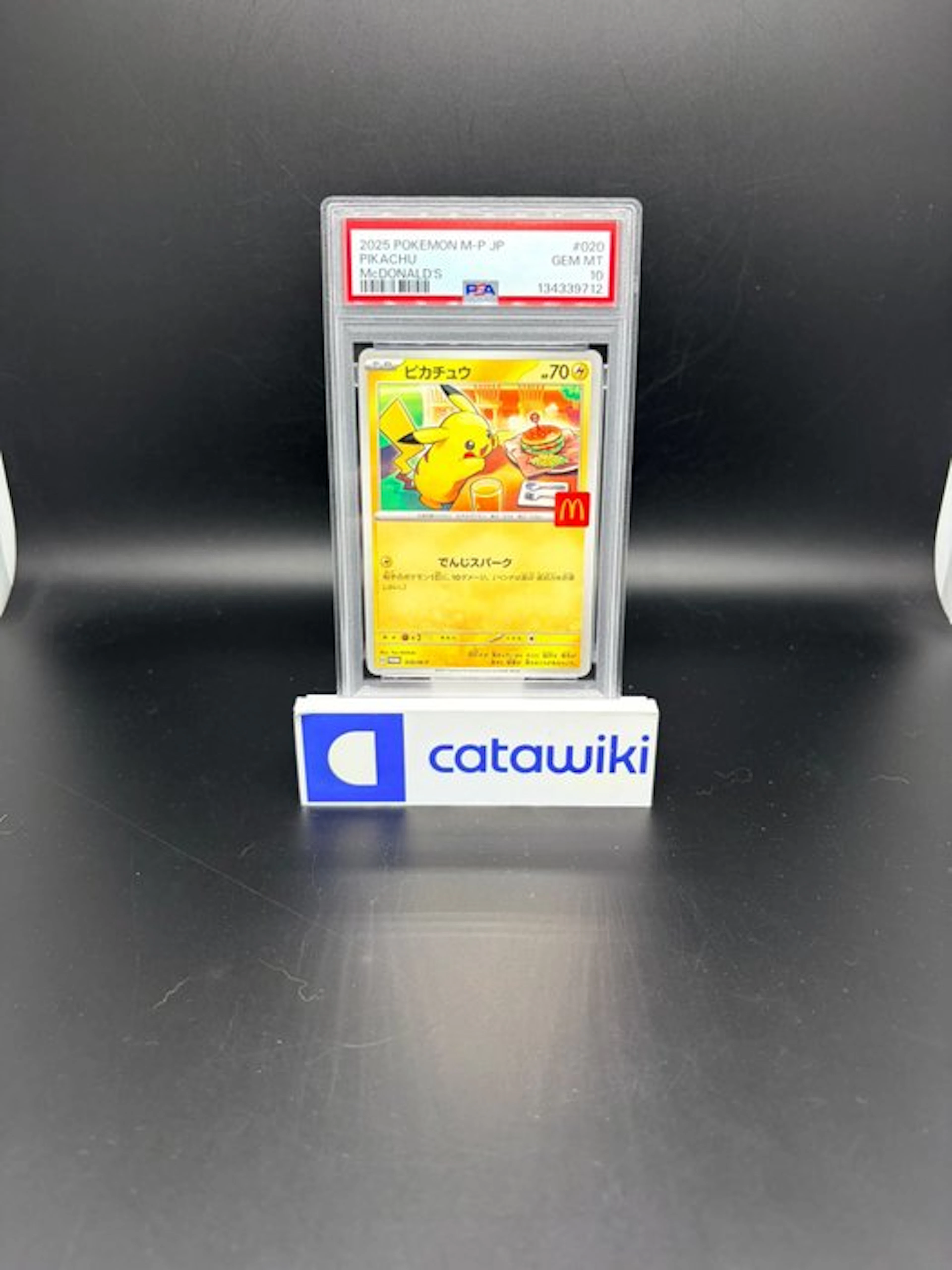 Pokémon - 1 Graded card - Pikachu 020 M-P PSA 10...