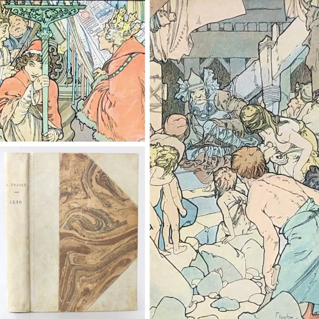 Anatole France / Alfons Mucha [illustrateur] - Clio - 1900