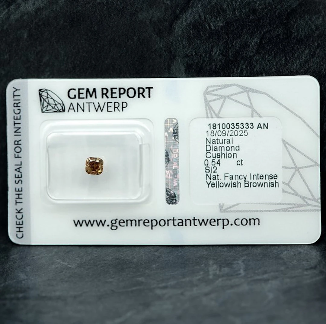 No reserve price - 1 pcs Diamond (Natural coloured)...