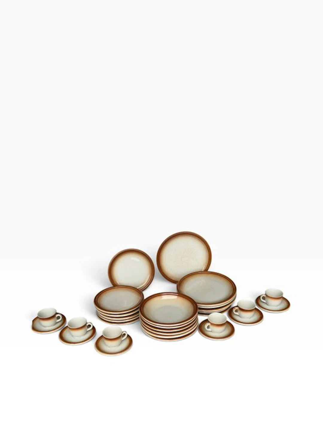 Richard Ginori - Table service for 6 (42) - Porcelain, Ceramic - the 1970s
