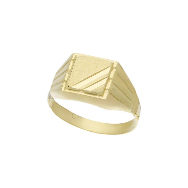 Ring - 18 kt. Yellow gold - Ring 18k 3.4g
