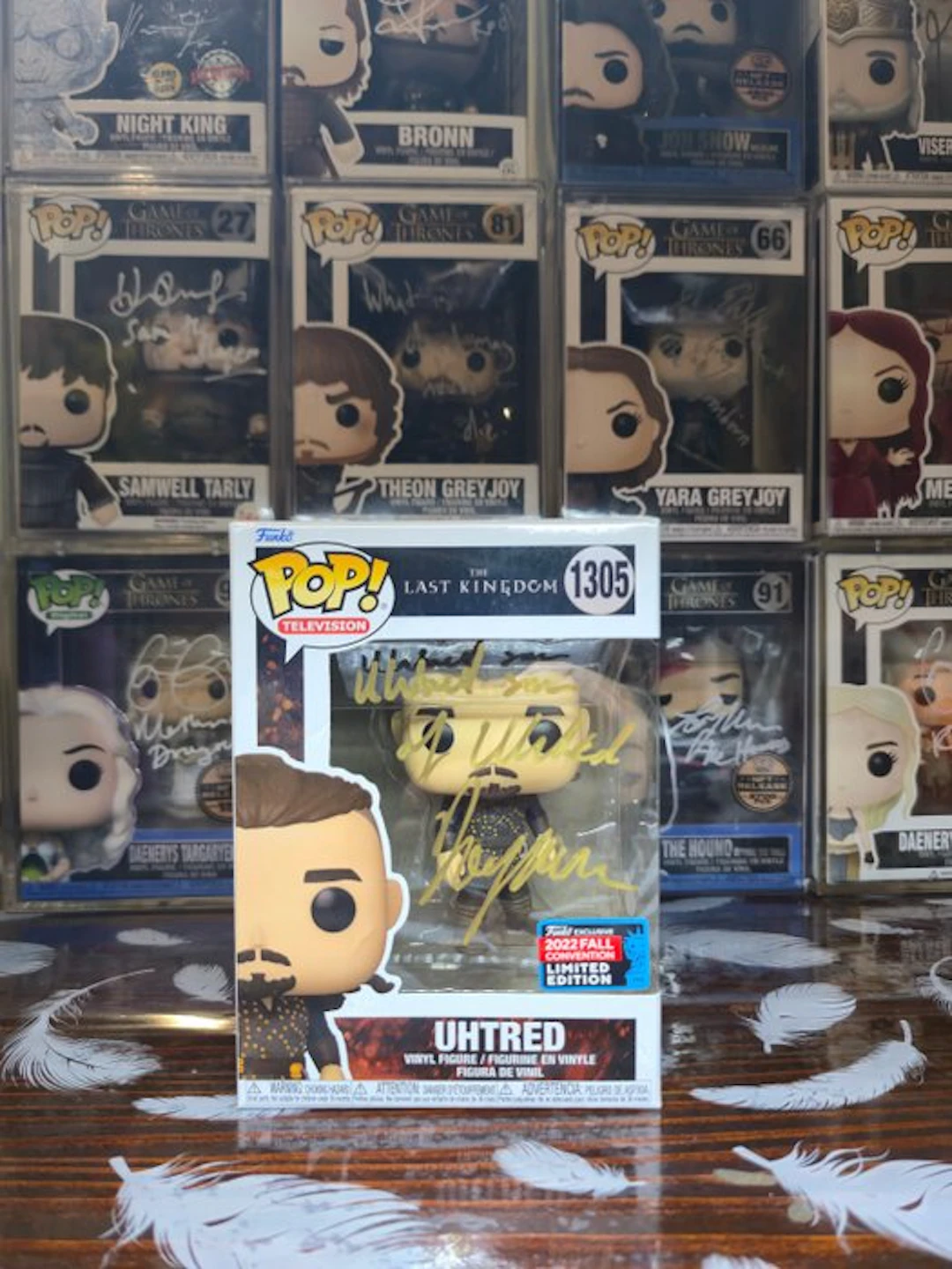 Funko - Funko Pop - The Last Kingdom - UHTRED #1305 * Signed