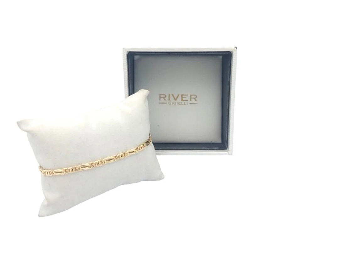 Bracelet - 18 kt. Yellow gold, White gold