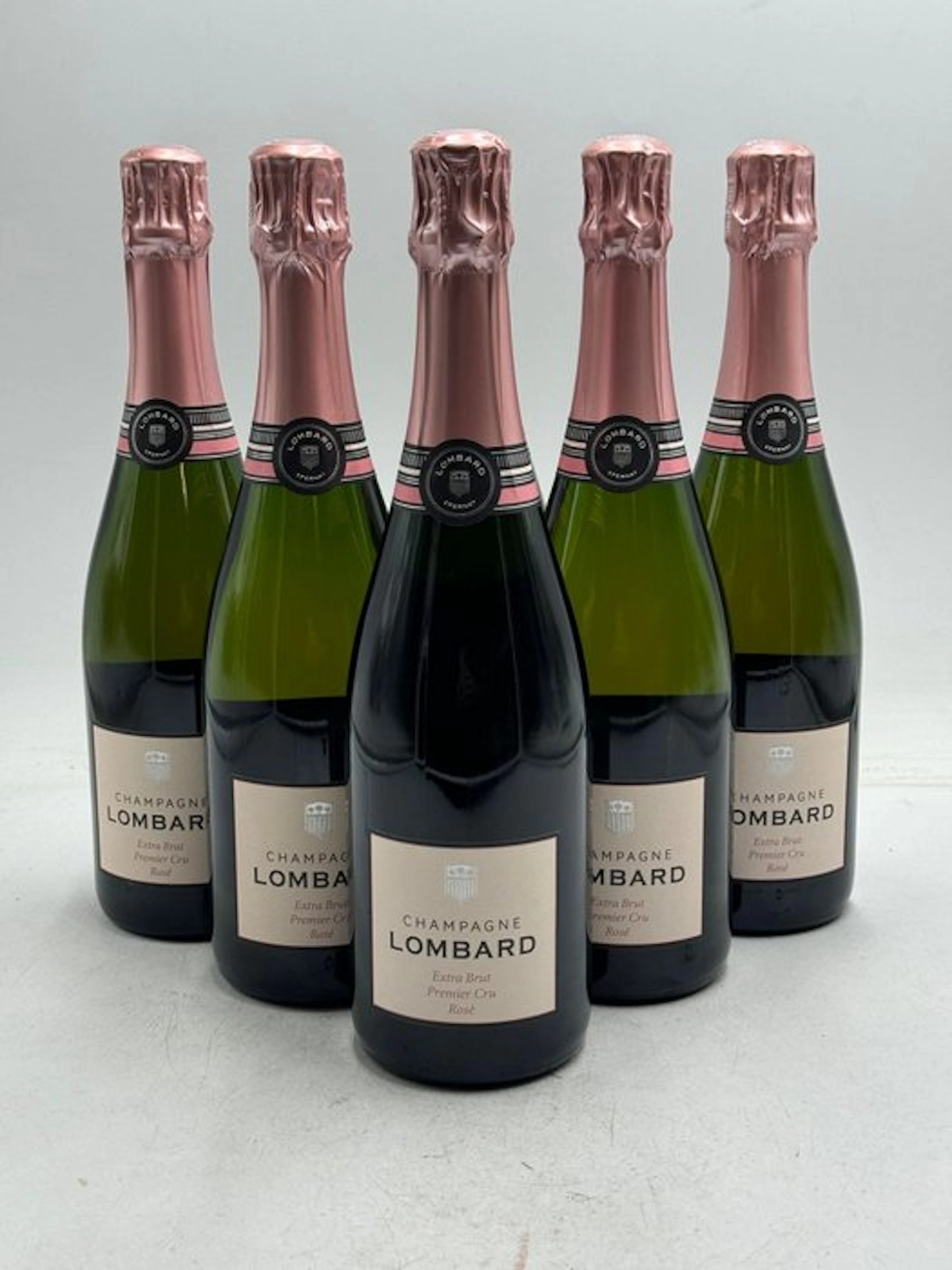Lombard, Premier Cru Rosé Extra-Brut - Champagne Extra Brut - 6 Bottles (0.75L)